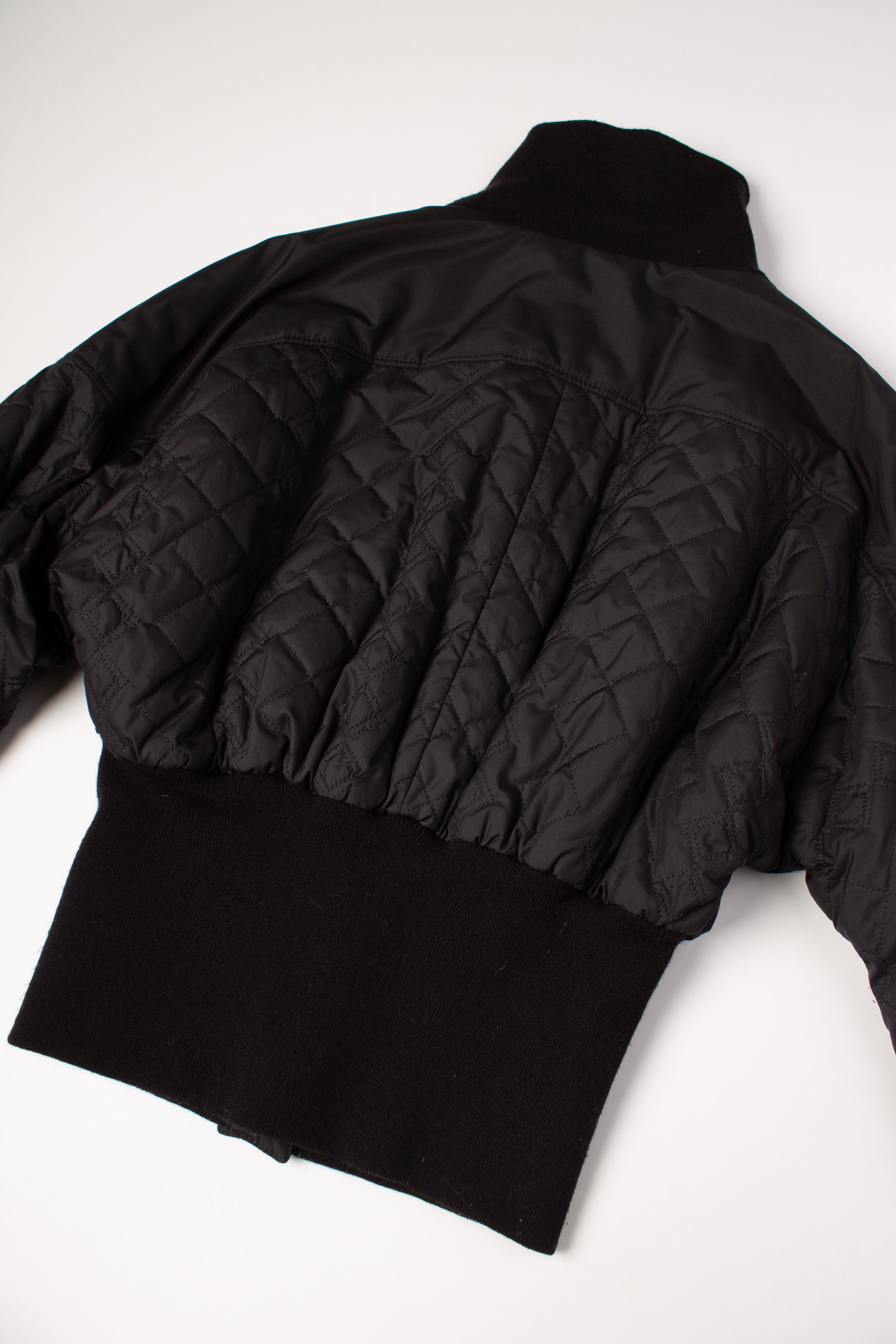 Dolce & Gabbana 90s Quilted Bomber Jacket