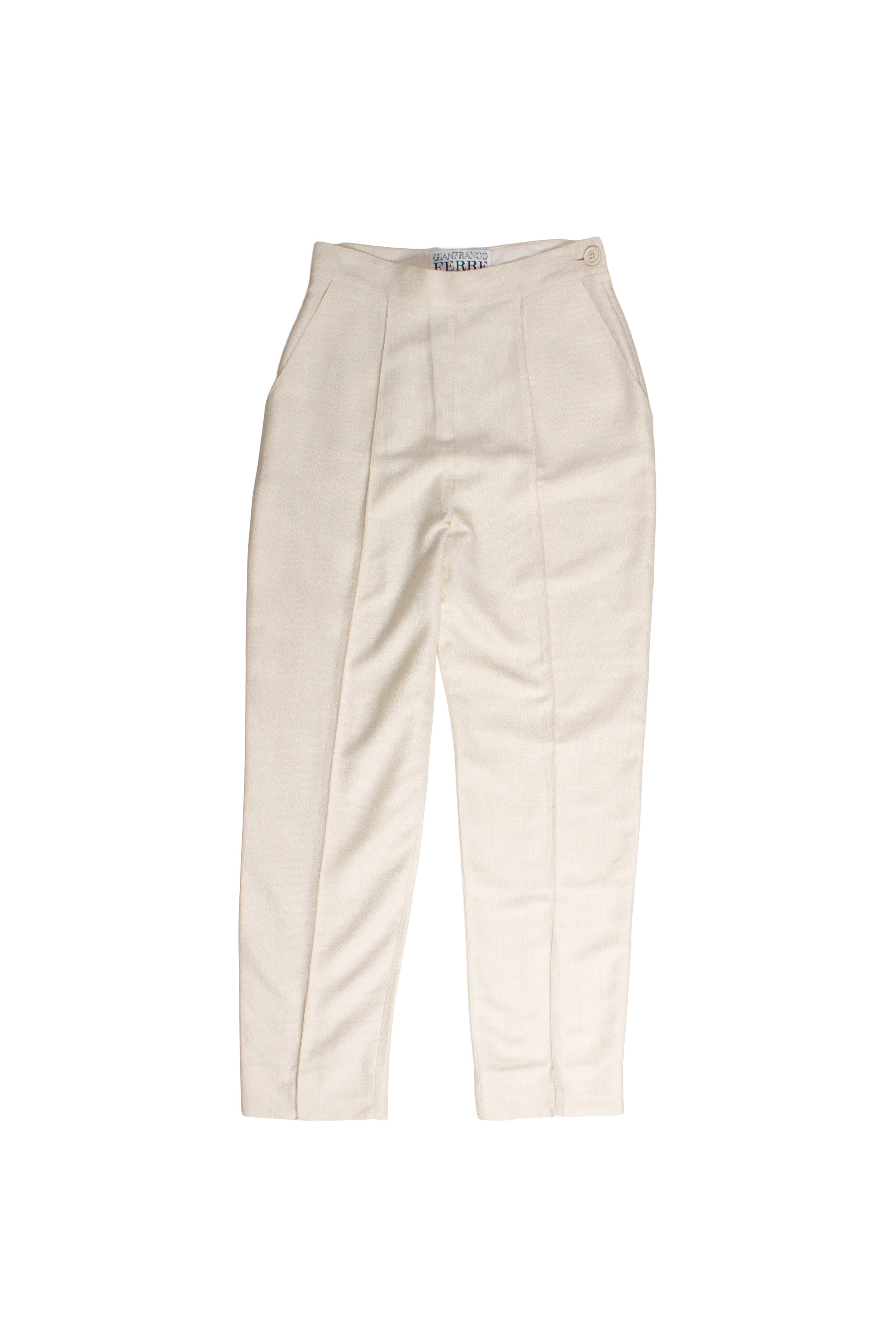 Gianfranco Ferré 80s Linen Pants (w)