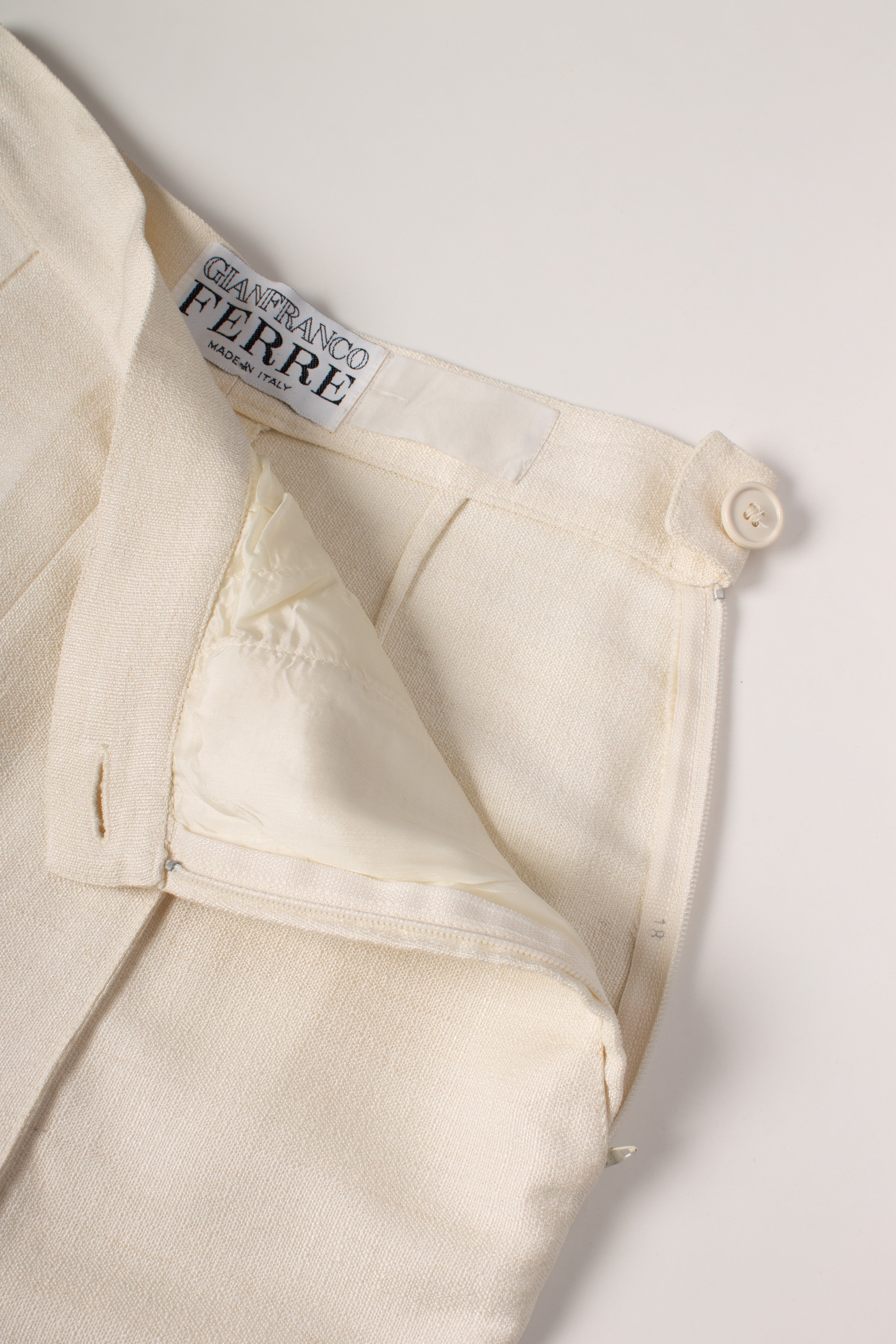 Gianfranco Ferré 80s Linen Pants (w)