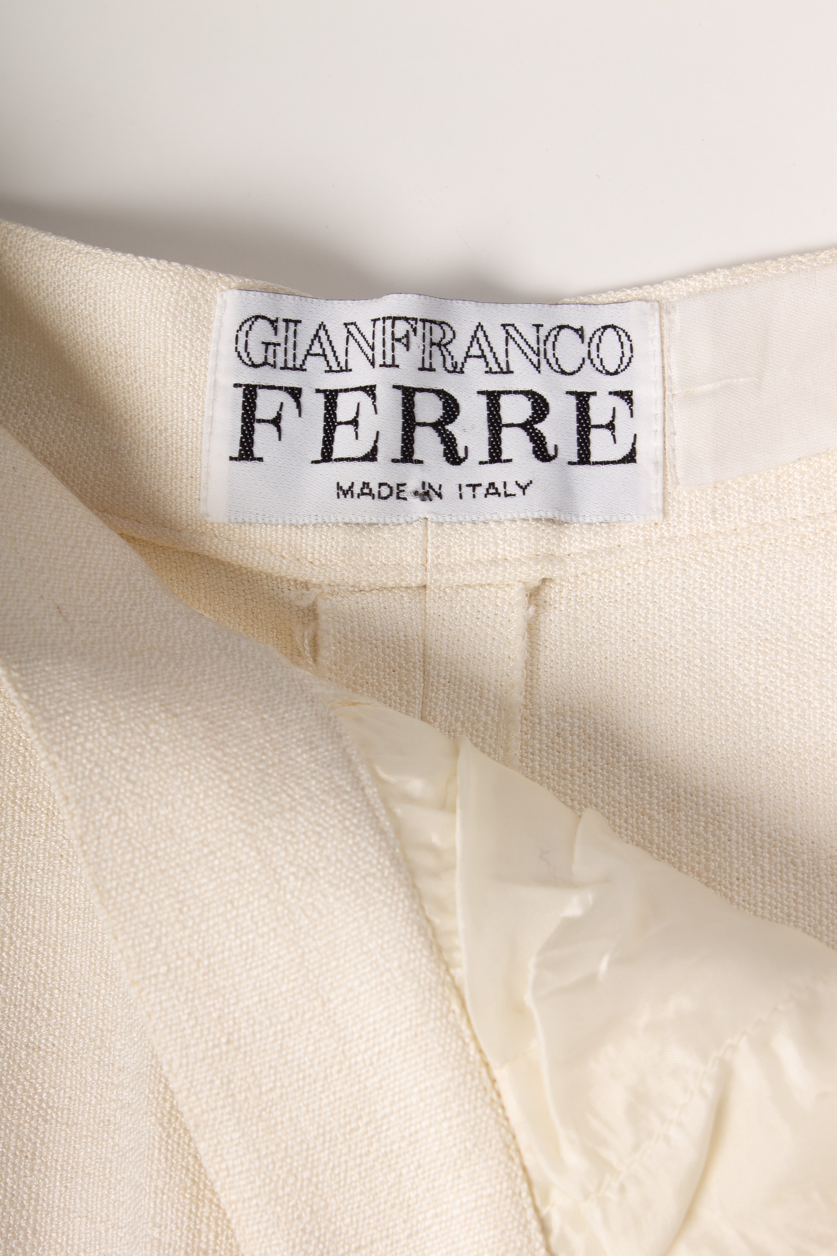 Gianfranco Ferré 80s Linen Pants (w)