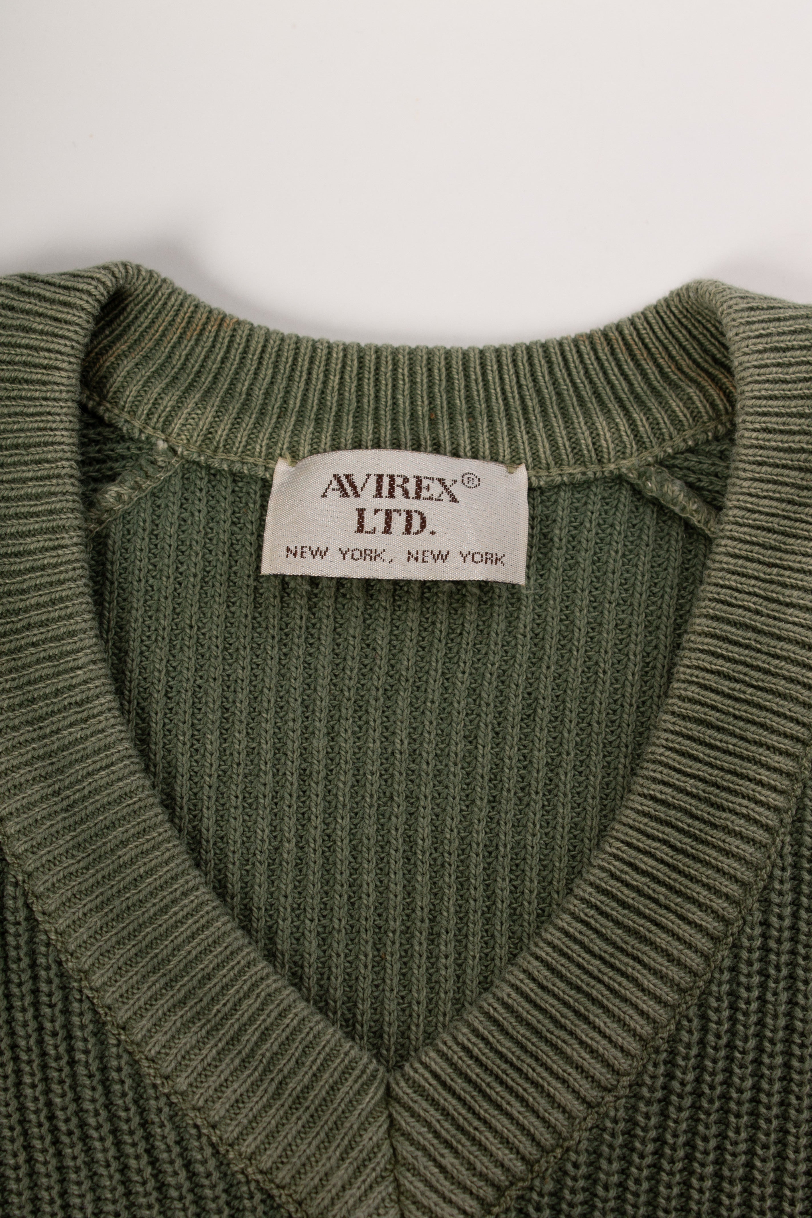 Avirex 90s Knit Sweatshirt