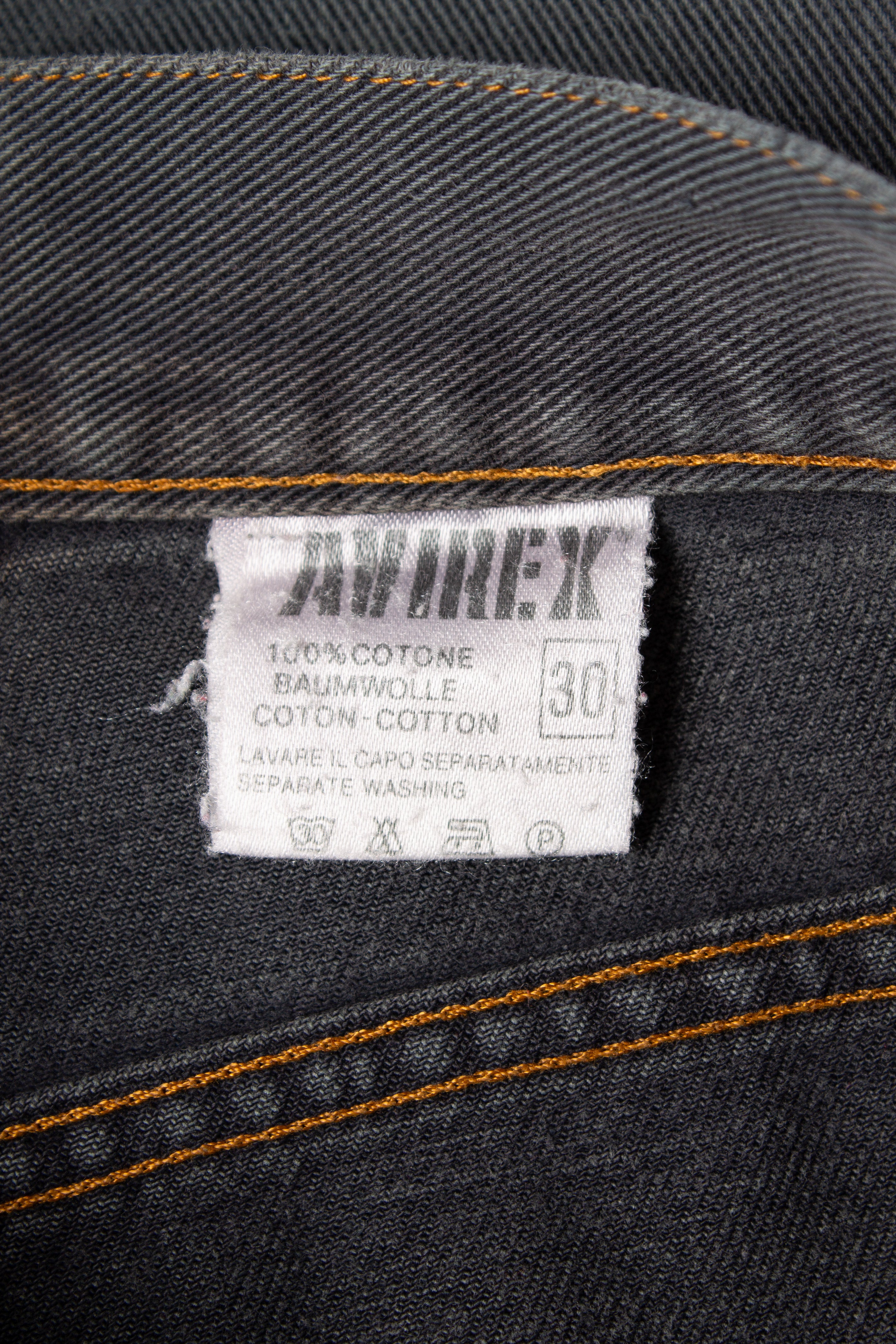 Avirex Grey Denim Pants