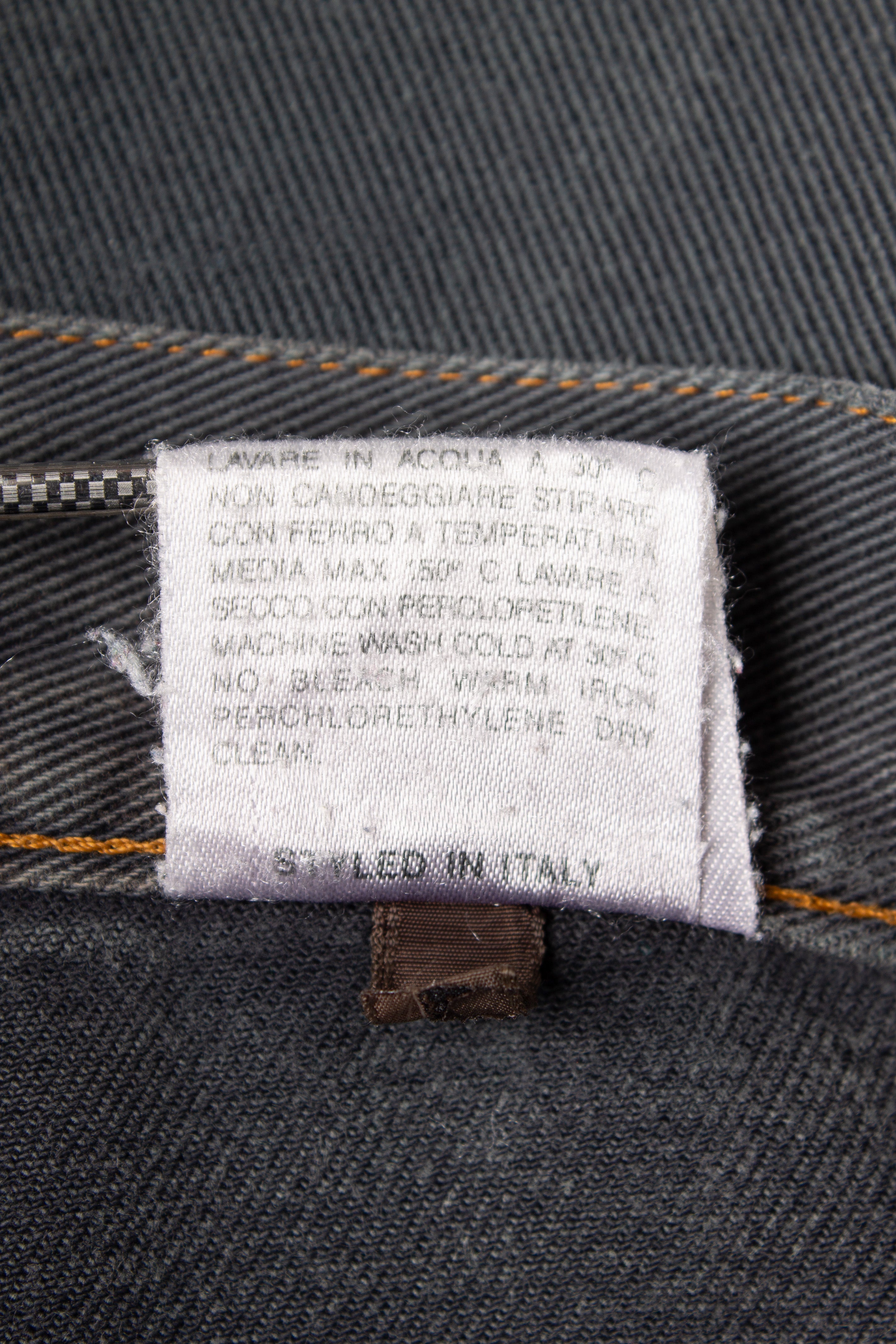 Avirex Grey Denim Pants