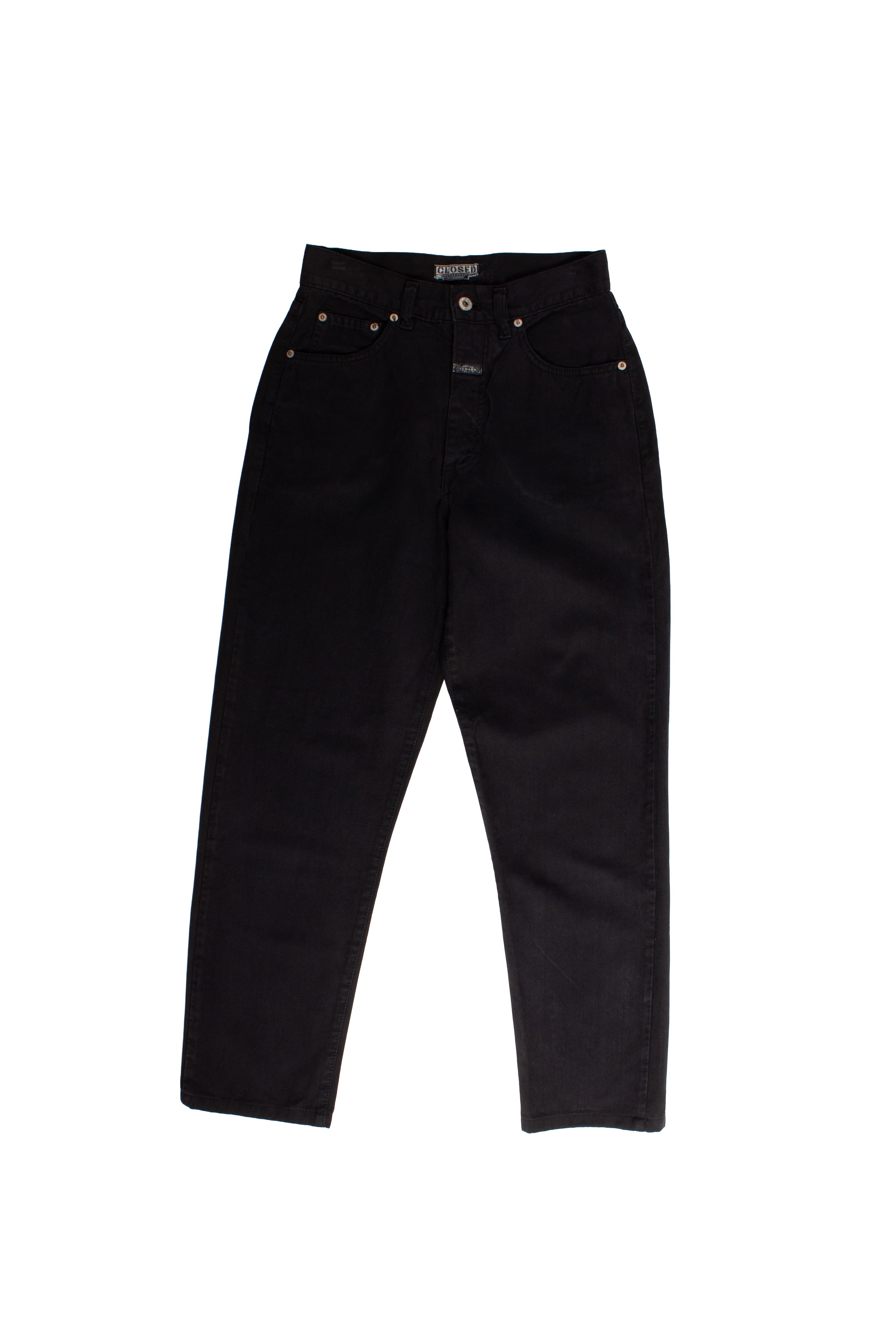 Closed High Waist Denim Pants (w)