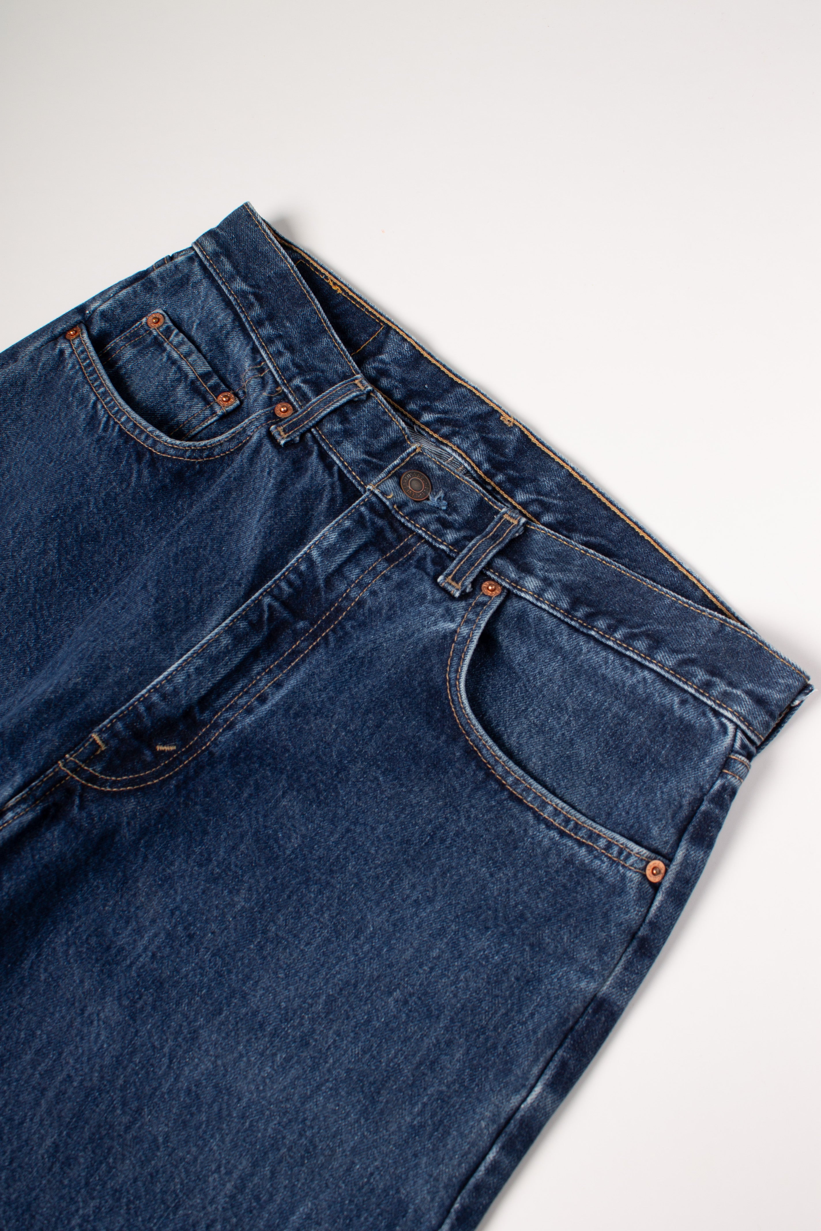 Levis 615 Orange Tab Y2K Blue Denim