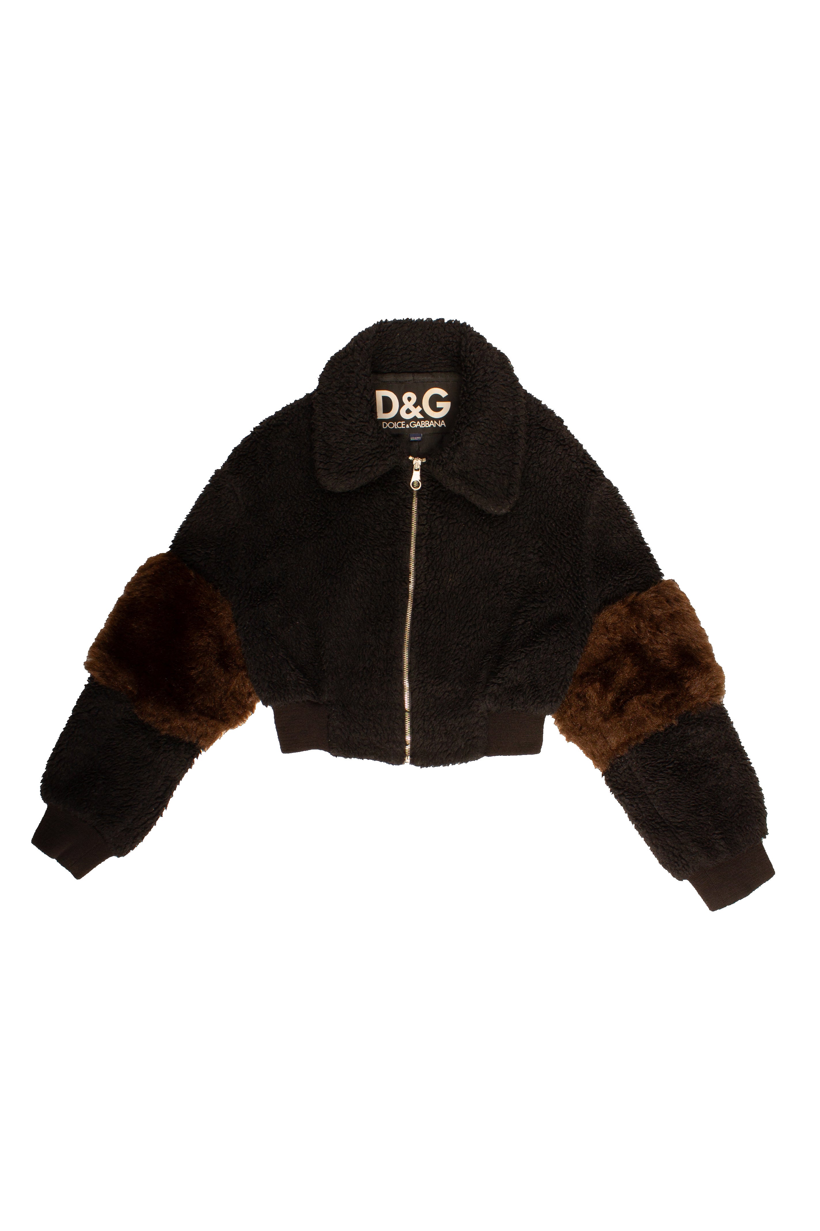 Dolce & Gabbana Faux Fur Jacket (w)