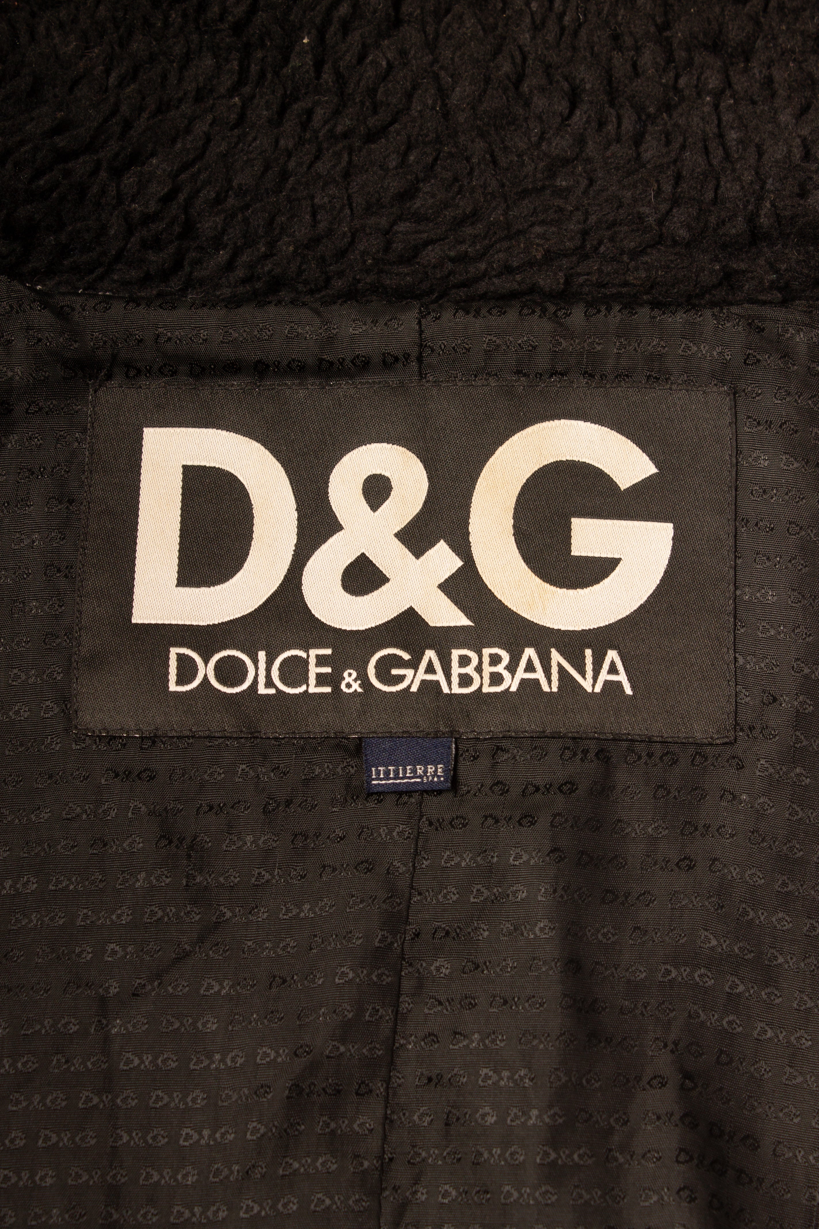 Dolce & Gabbana Faux Fur Jacket (w)