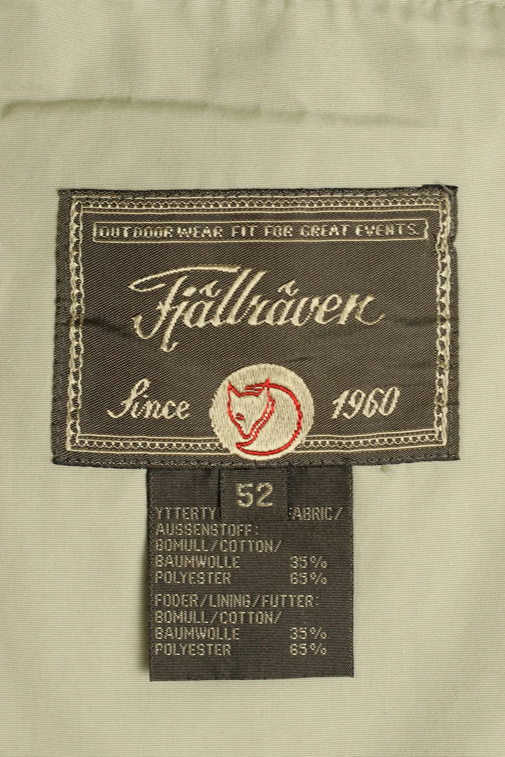 Fjällräven Vintage Cargopants