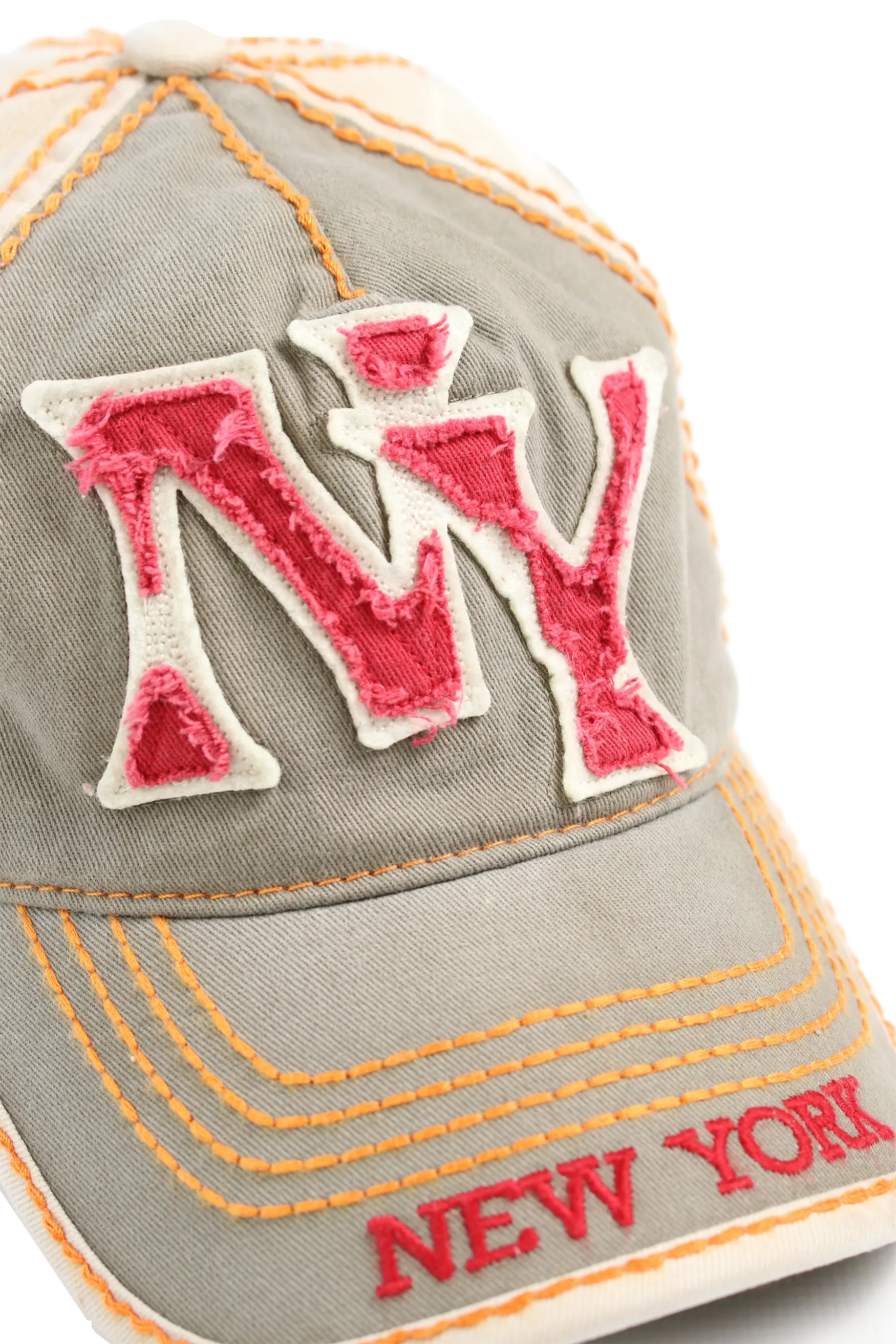 NY All Over Stitch Cap