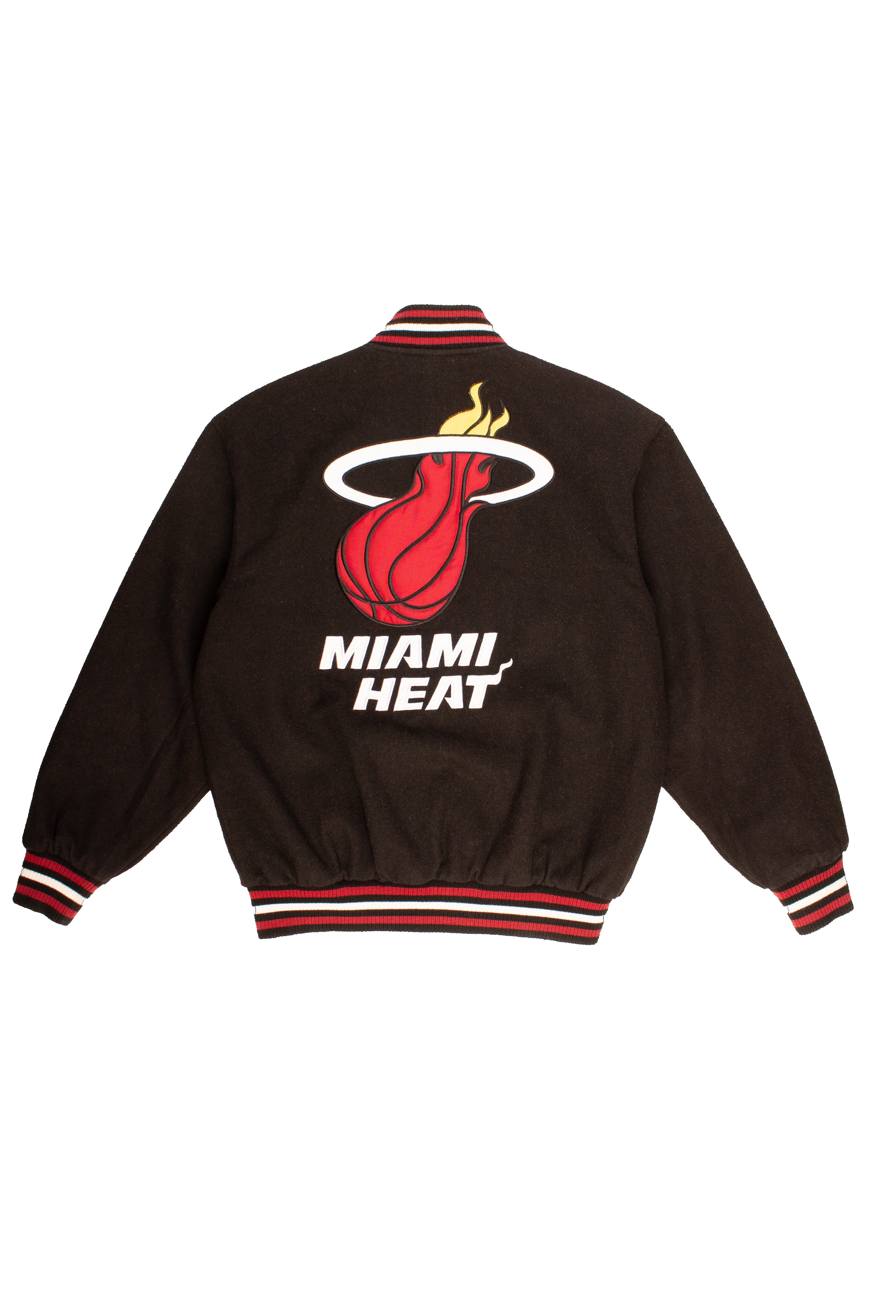 Jeff Hamilton Miami Heat Reversible Jacket L