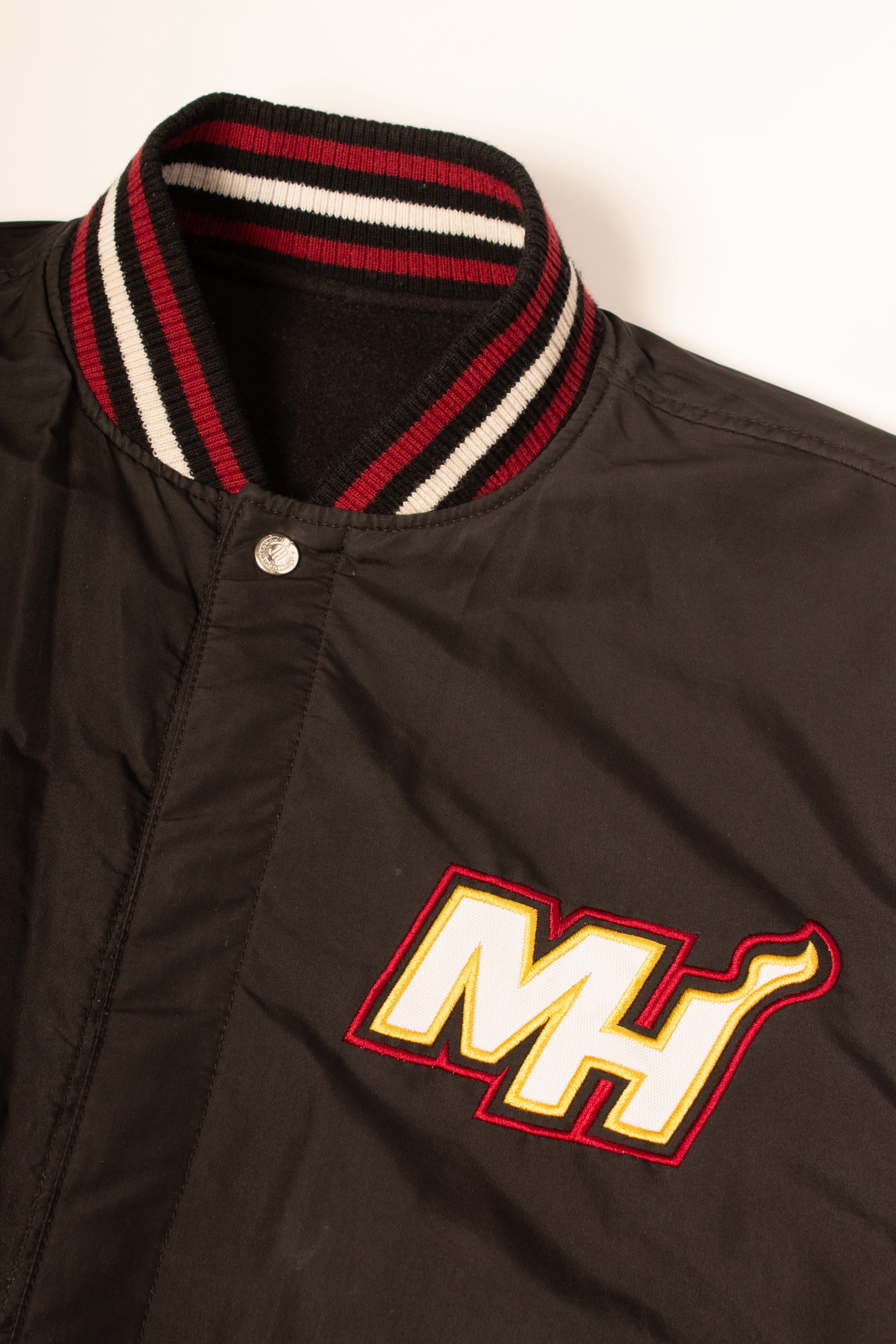 Jeff Hamilton Miami Heat Reversible Jacket L