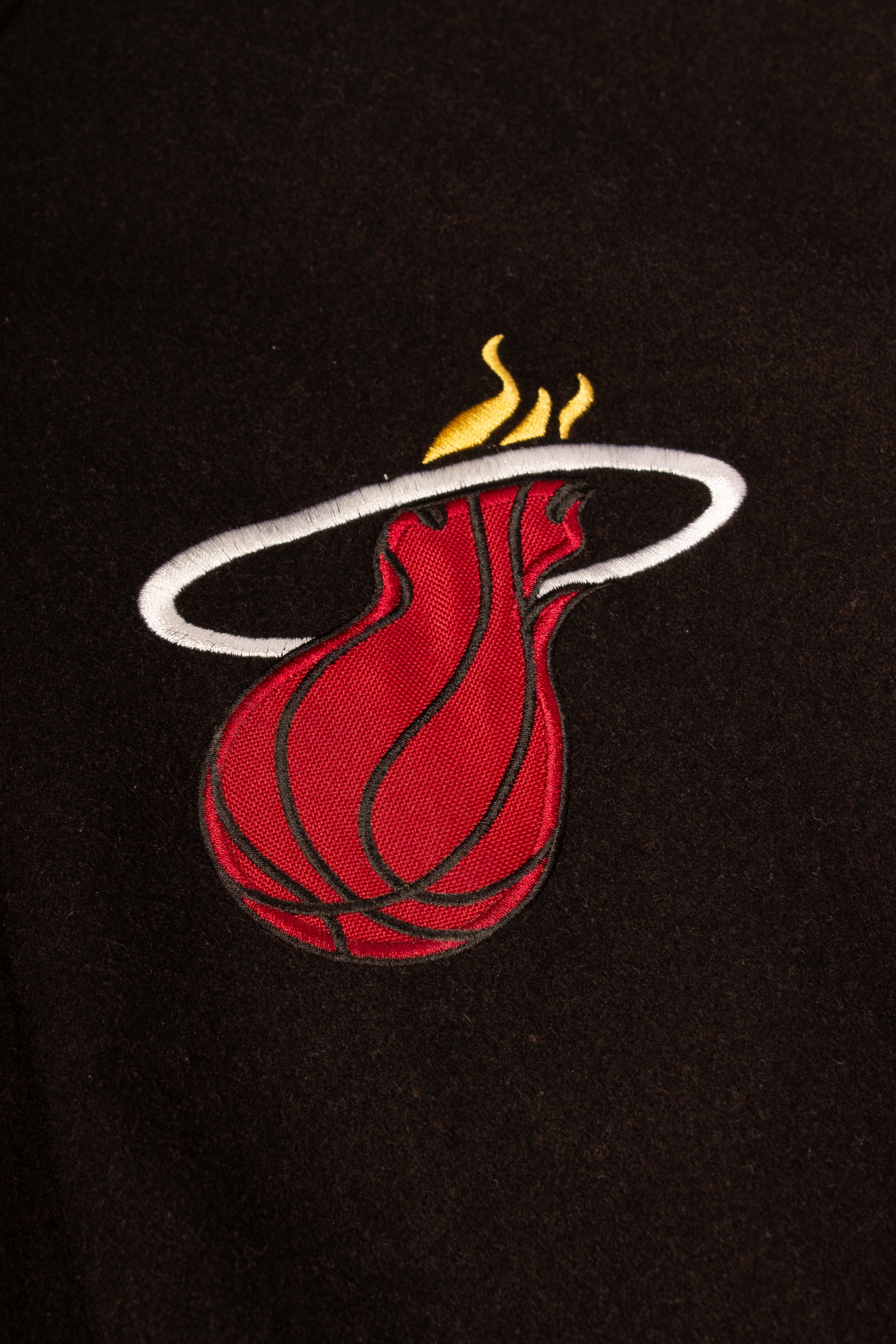 Jeff Hamilton Miami Heat Reversible Jacket L