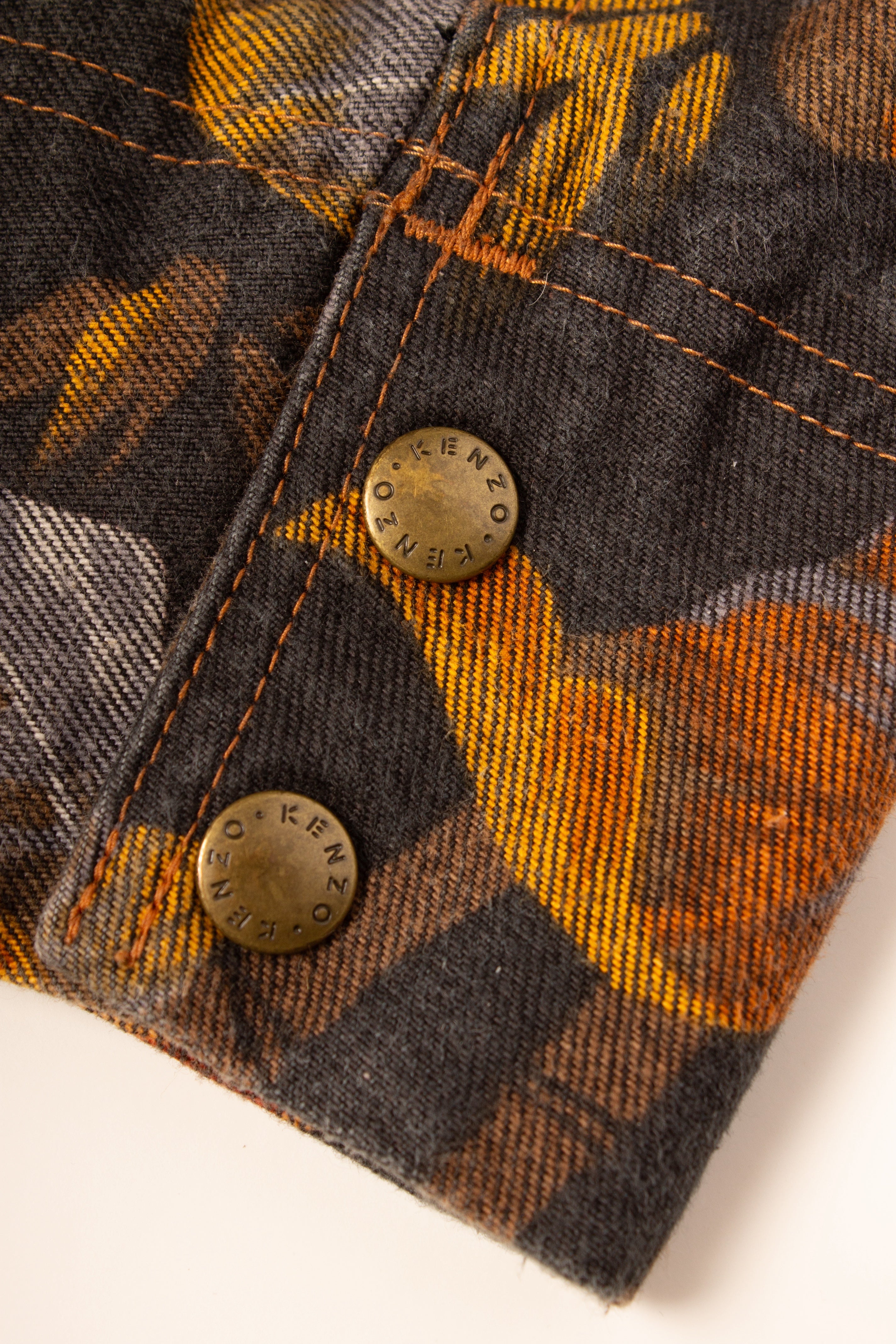 Kenzo 80s Printed Denim Jacket (w)