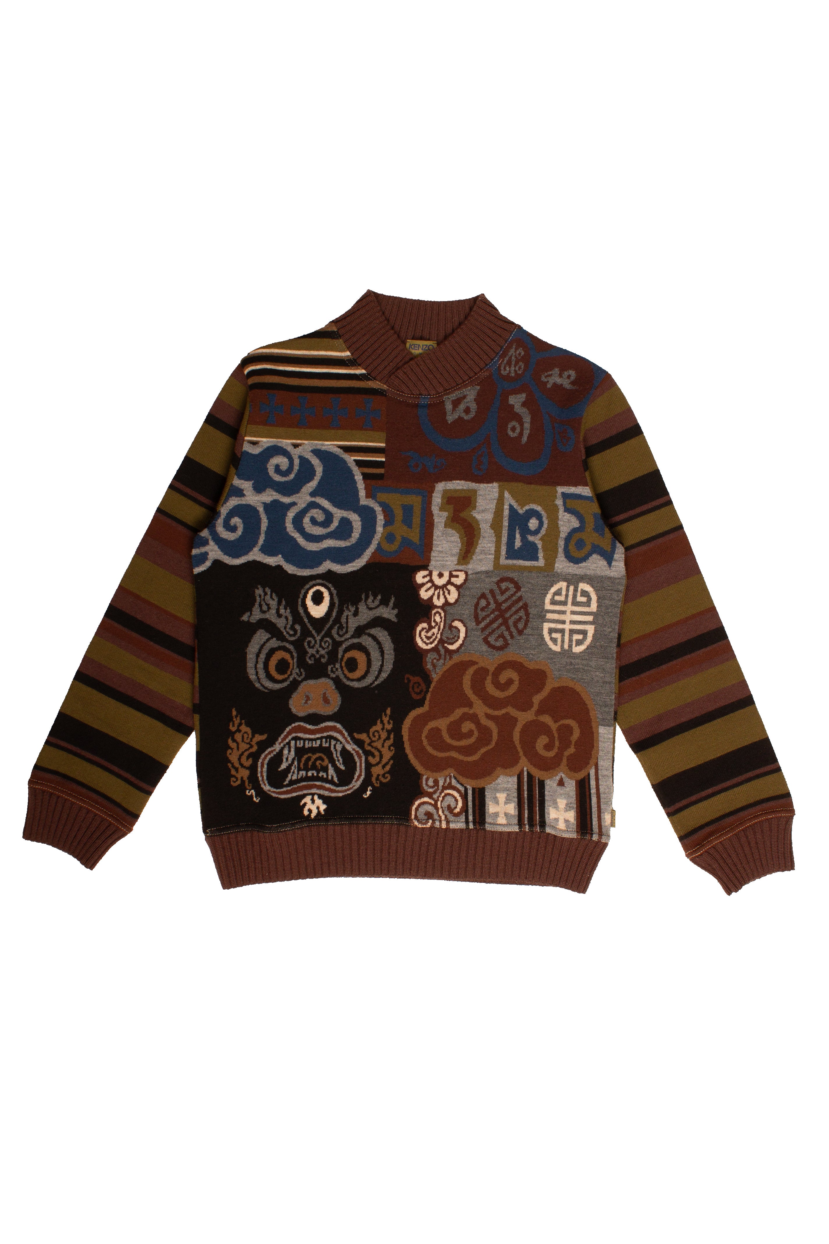 Kenzo Intarsia Knit Sweater