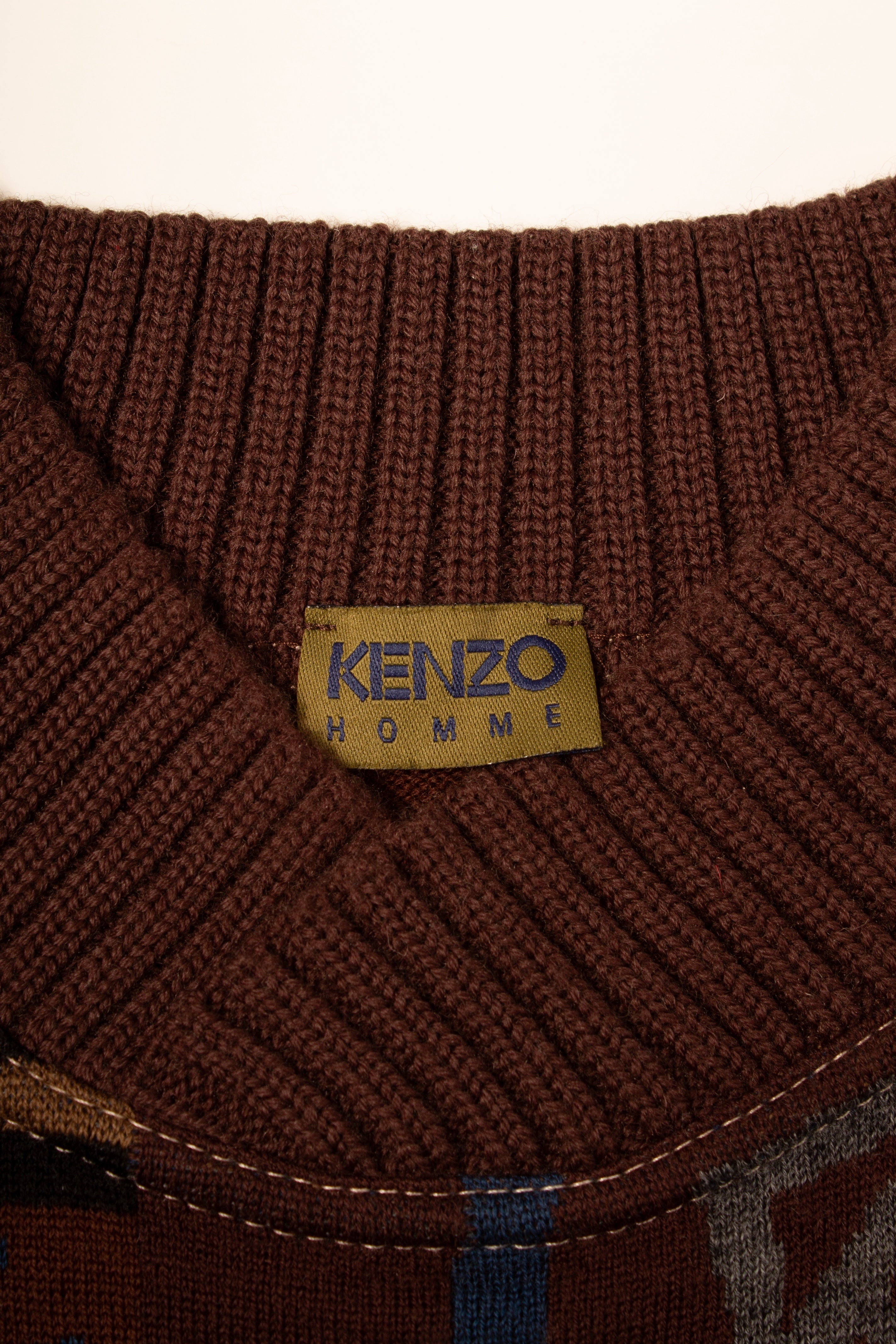 Kenzo Intarsia Knit Sweater
