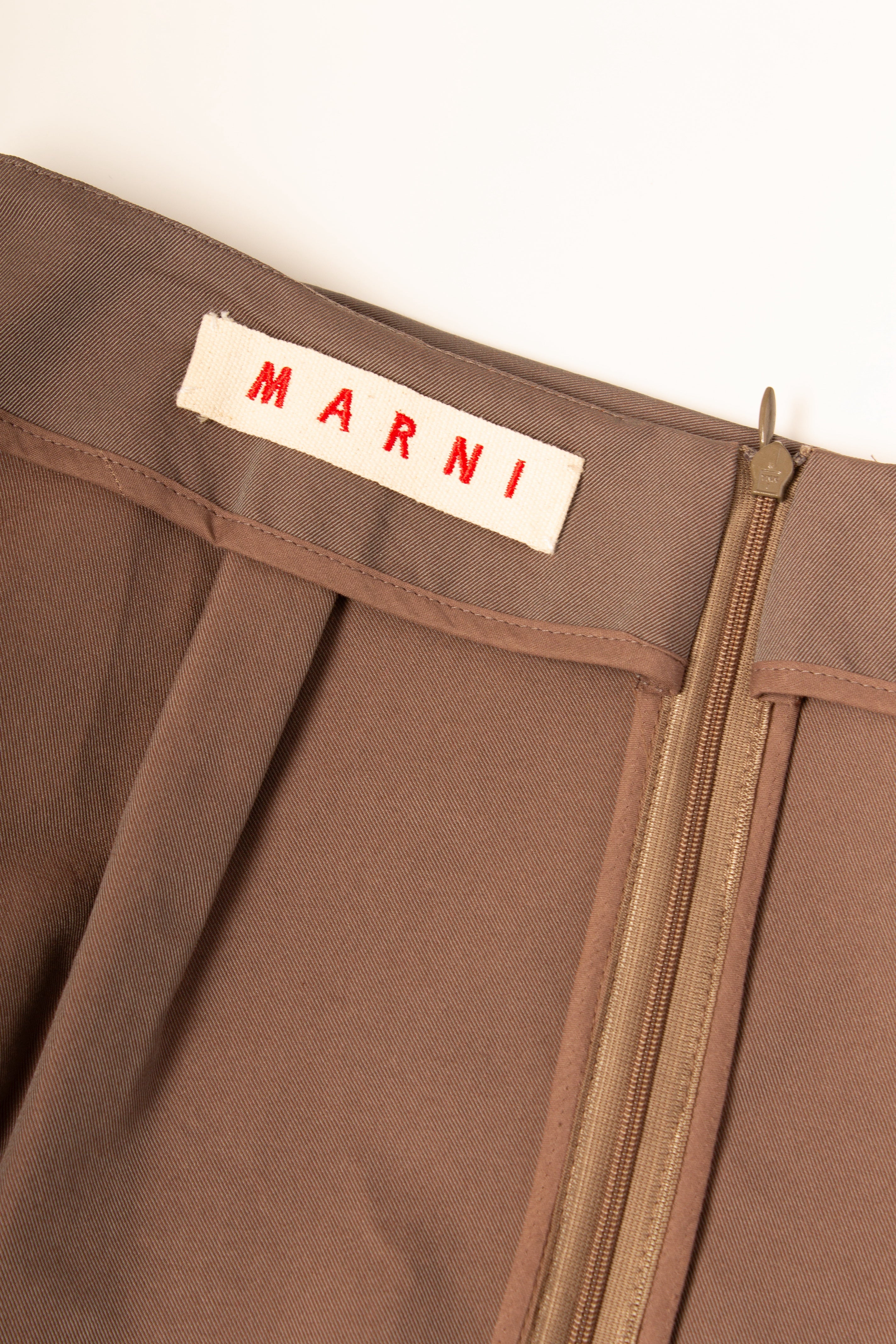 Marni 2000s Pleated Skirt