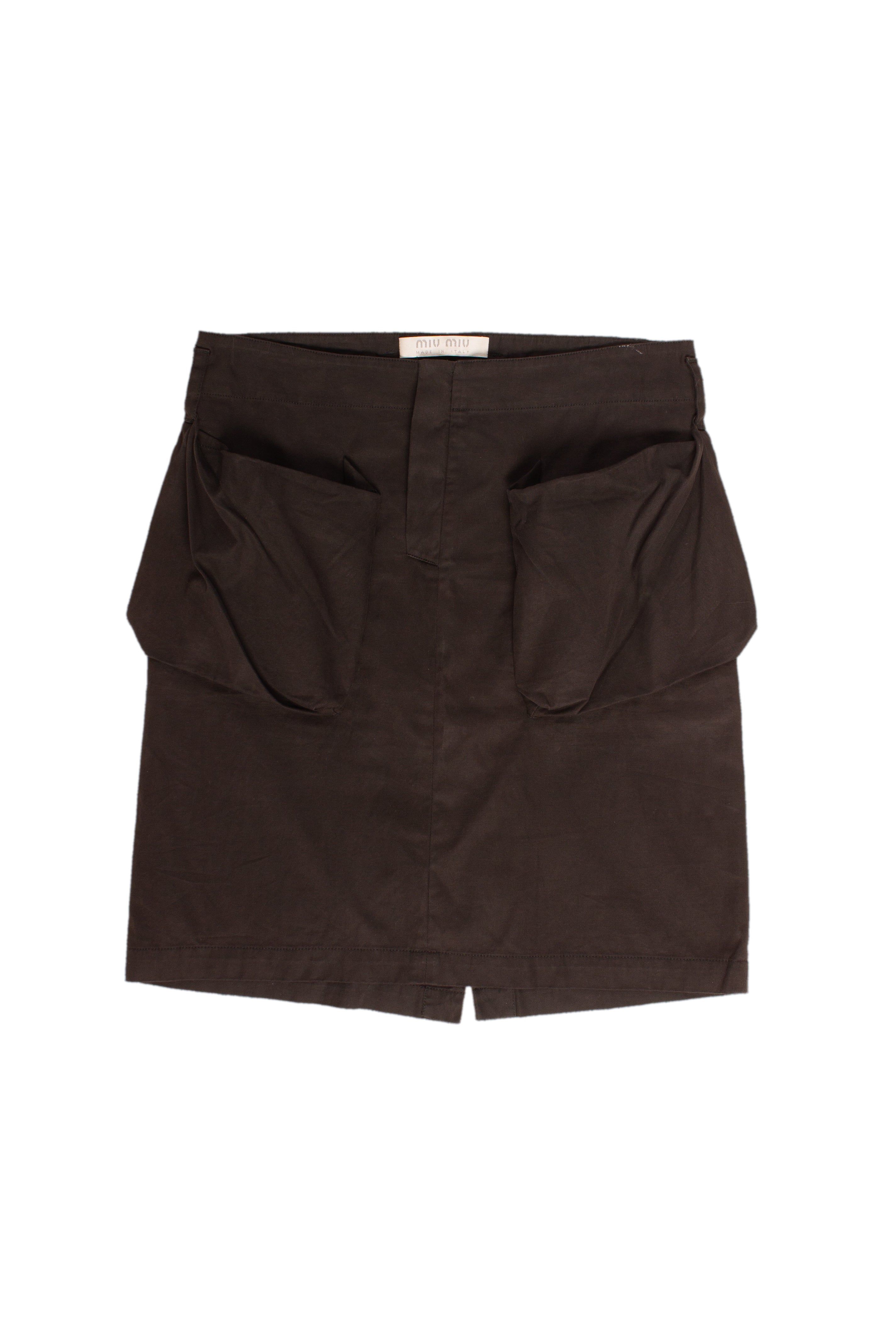 Miu Miu SS'01 Pocket Skirt