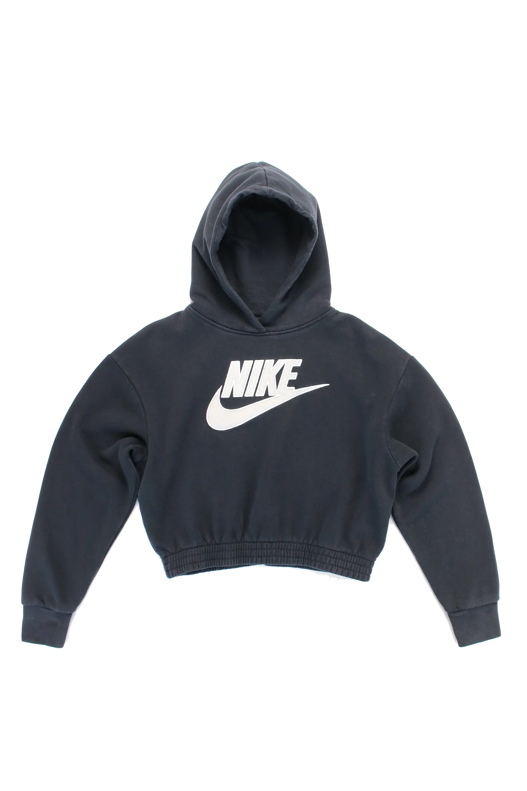 Nike Cropped Logo Hoodie (w)