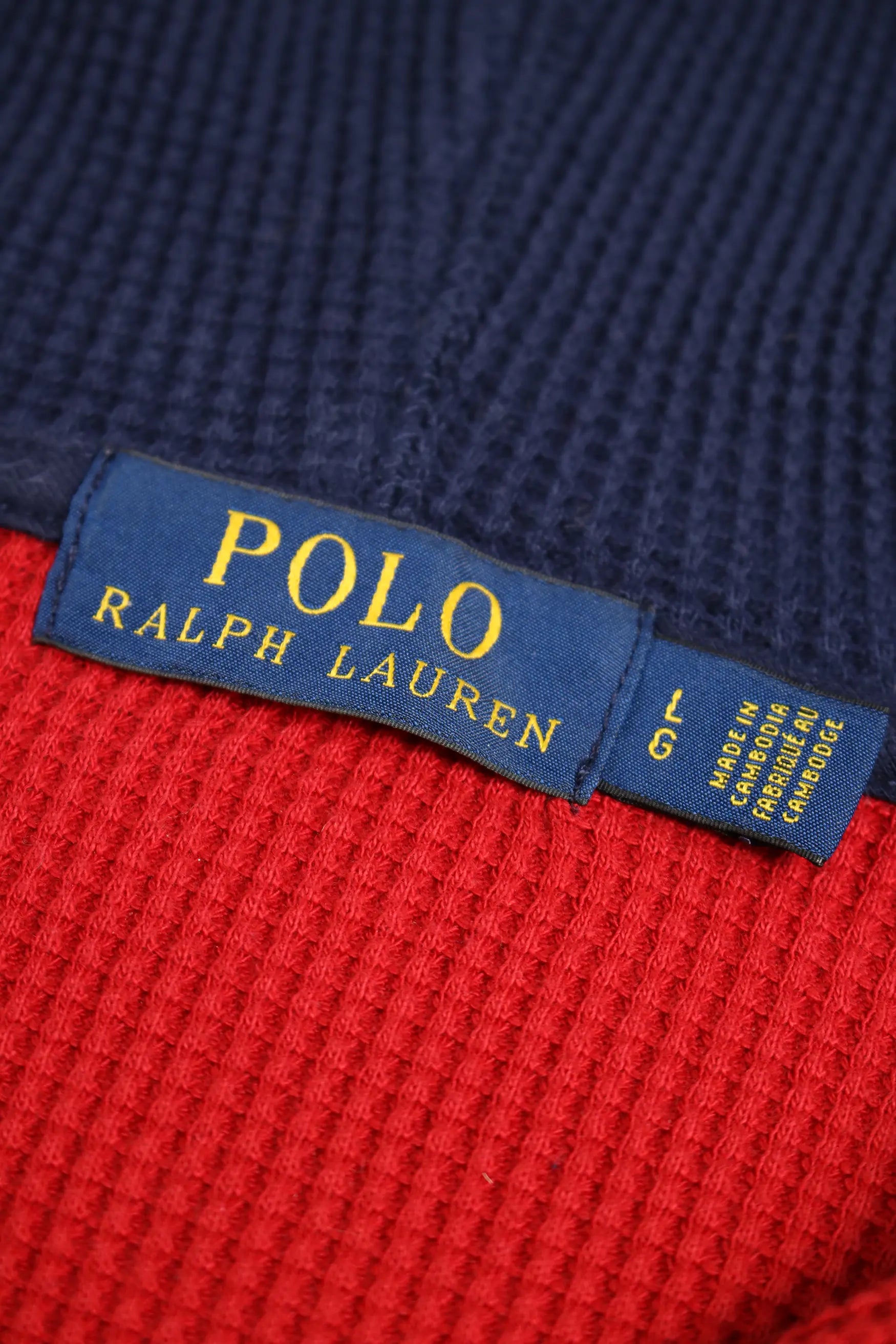 Ralph Lauren Waffle Knit Hoodie