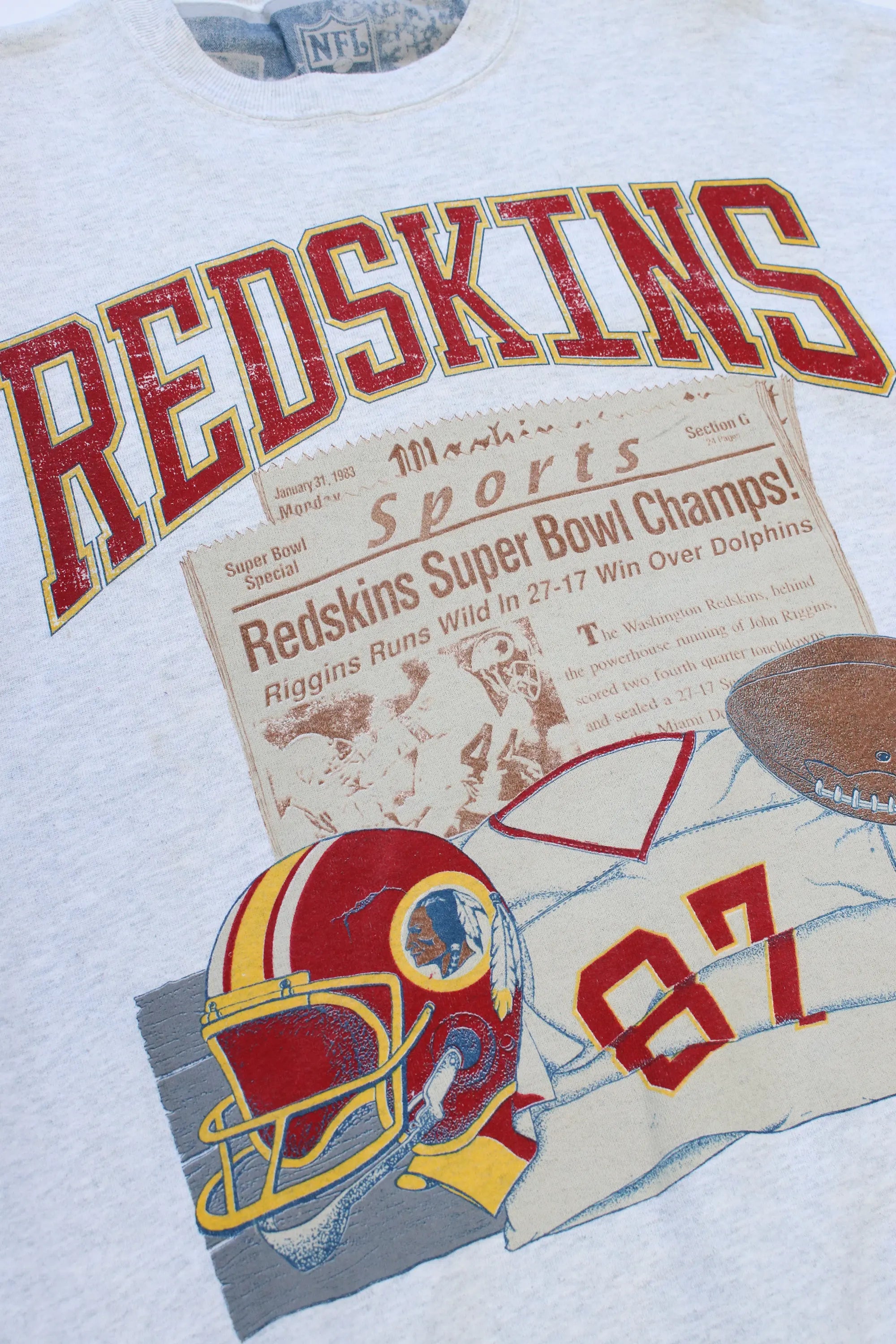 Redskins '91 Championship Sweater