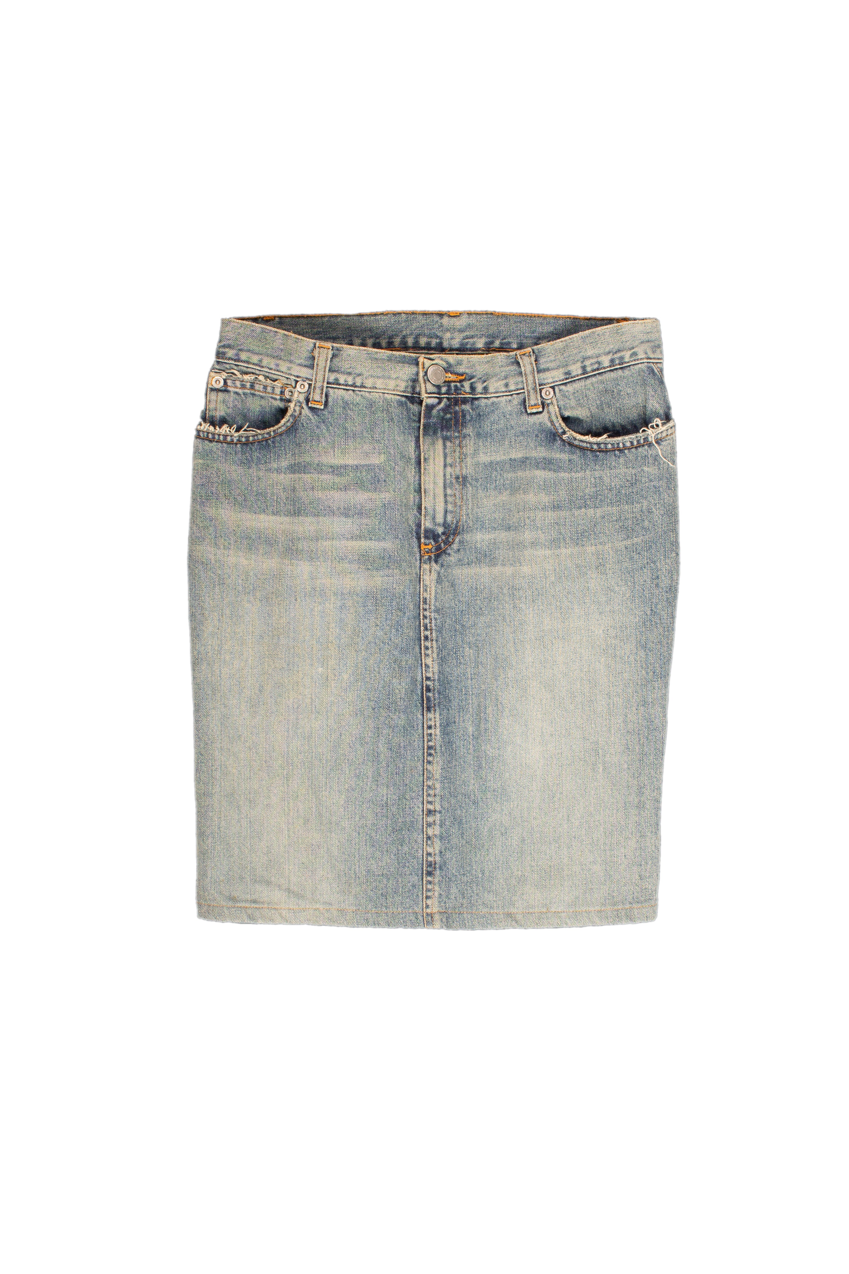 Richmond Y2K Denim Skirt