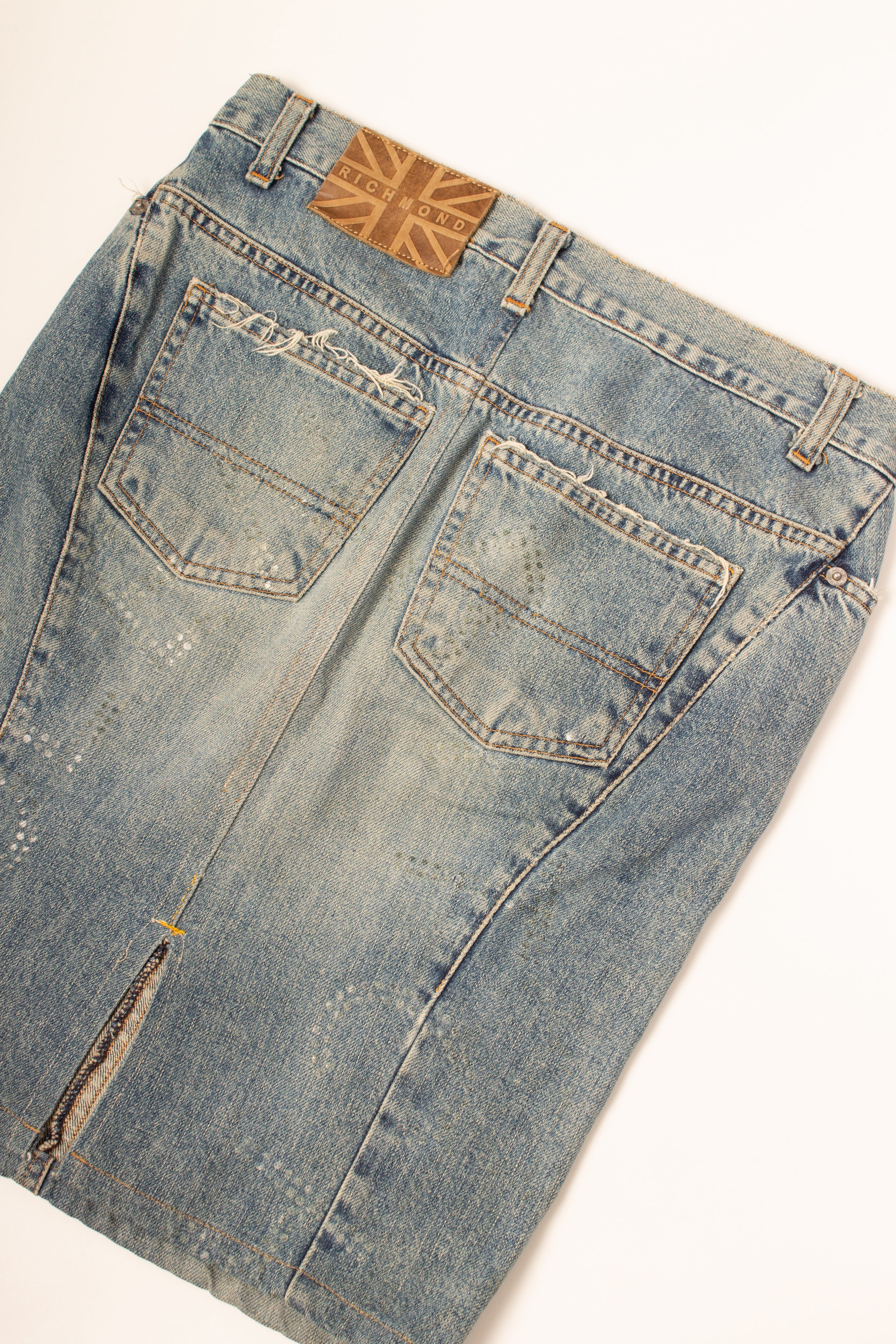 Richmond Y2K Denim Skirt