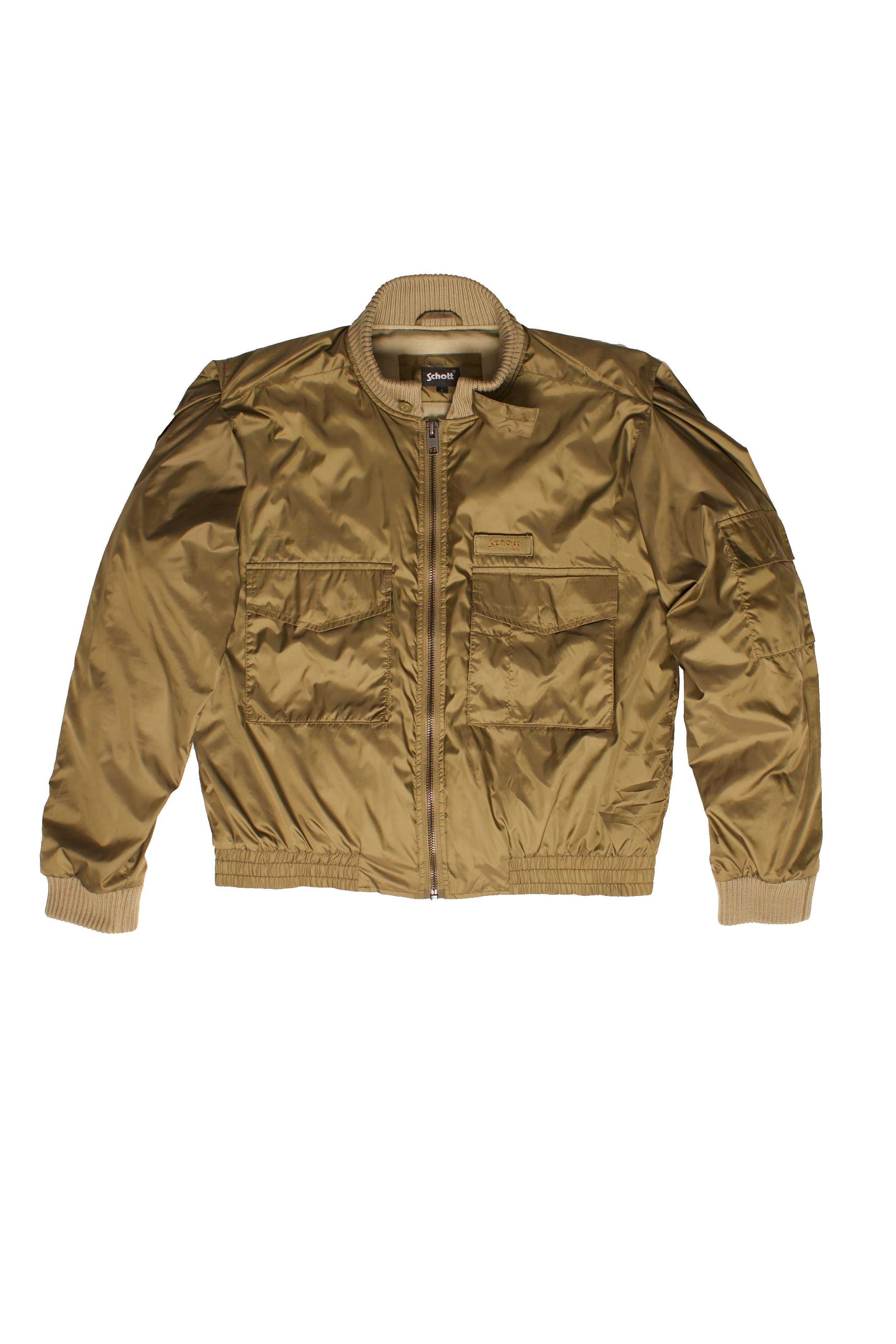 Schott Y2K Nylon Bomberjacket
