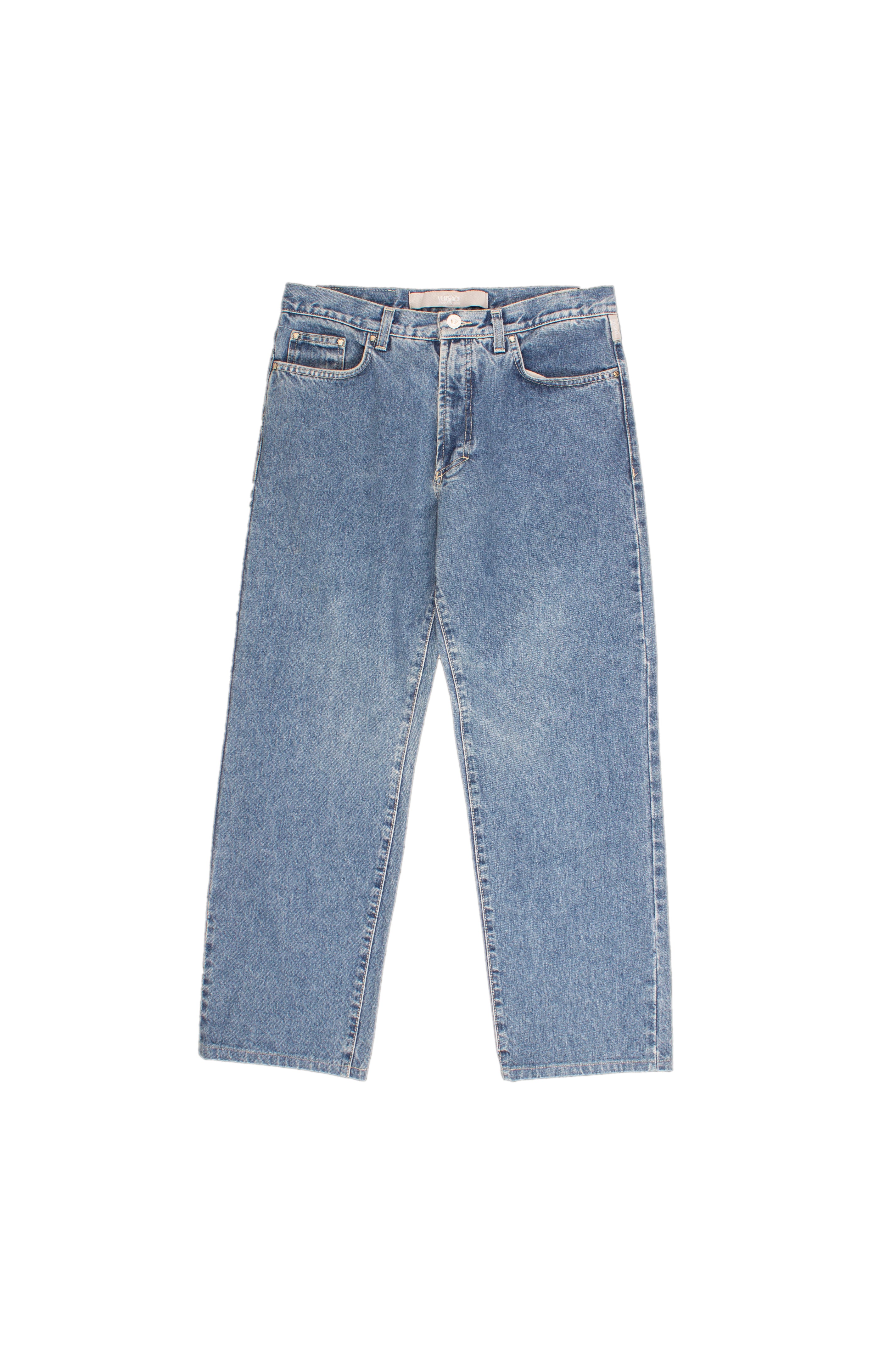 Versace 90s Blue Denim Pants