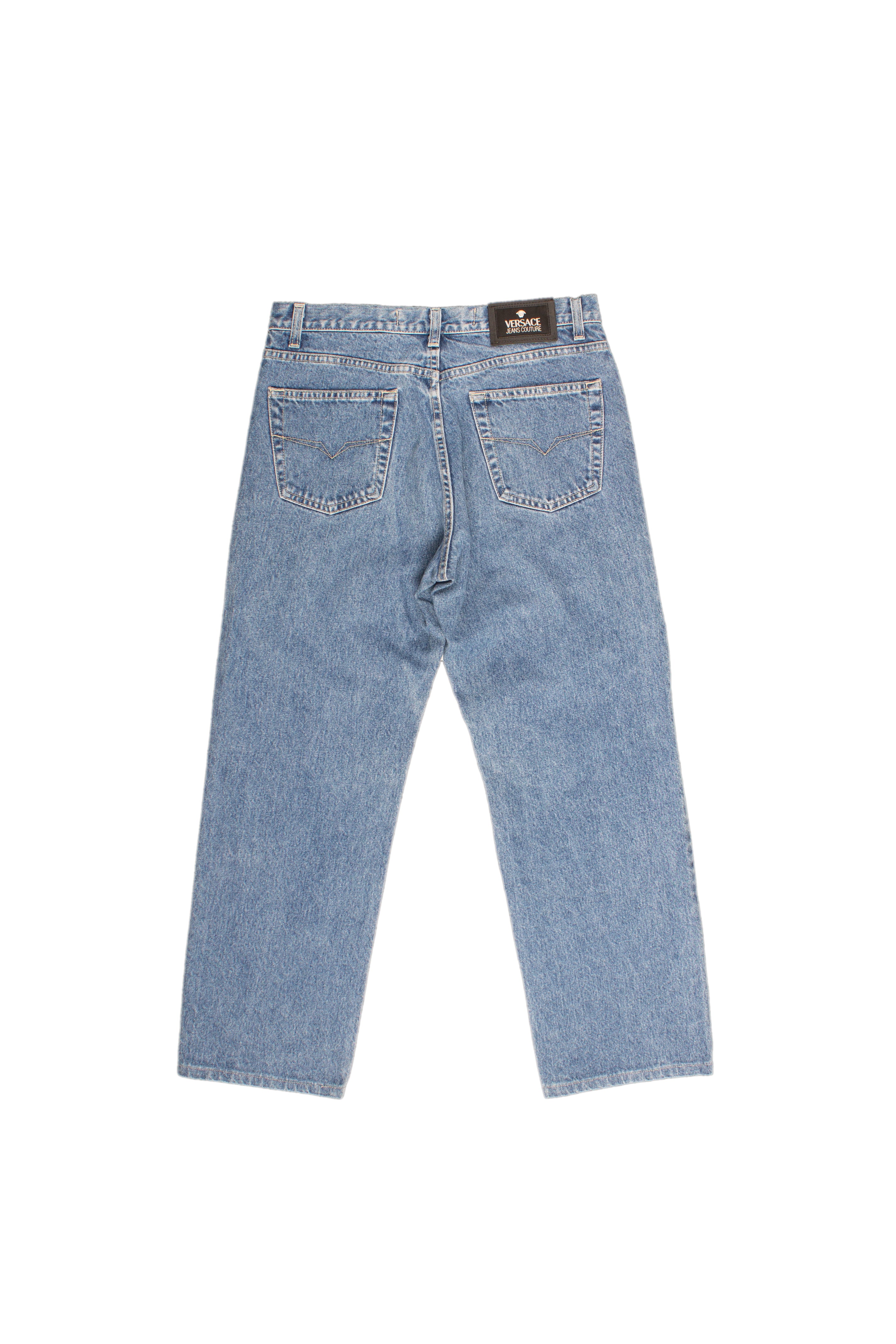 Versace 90s Blue Denim Pants