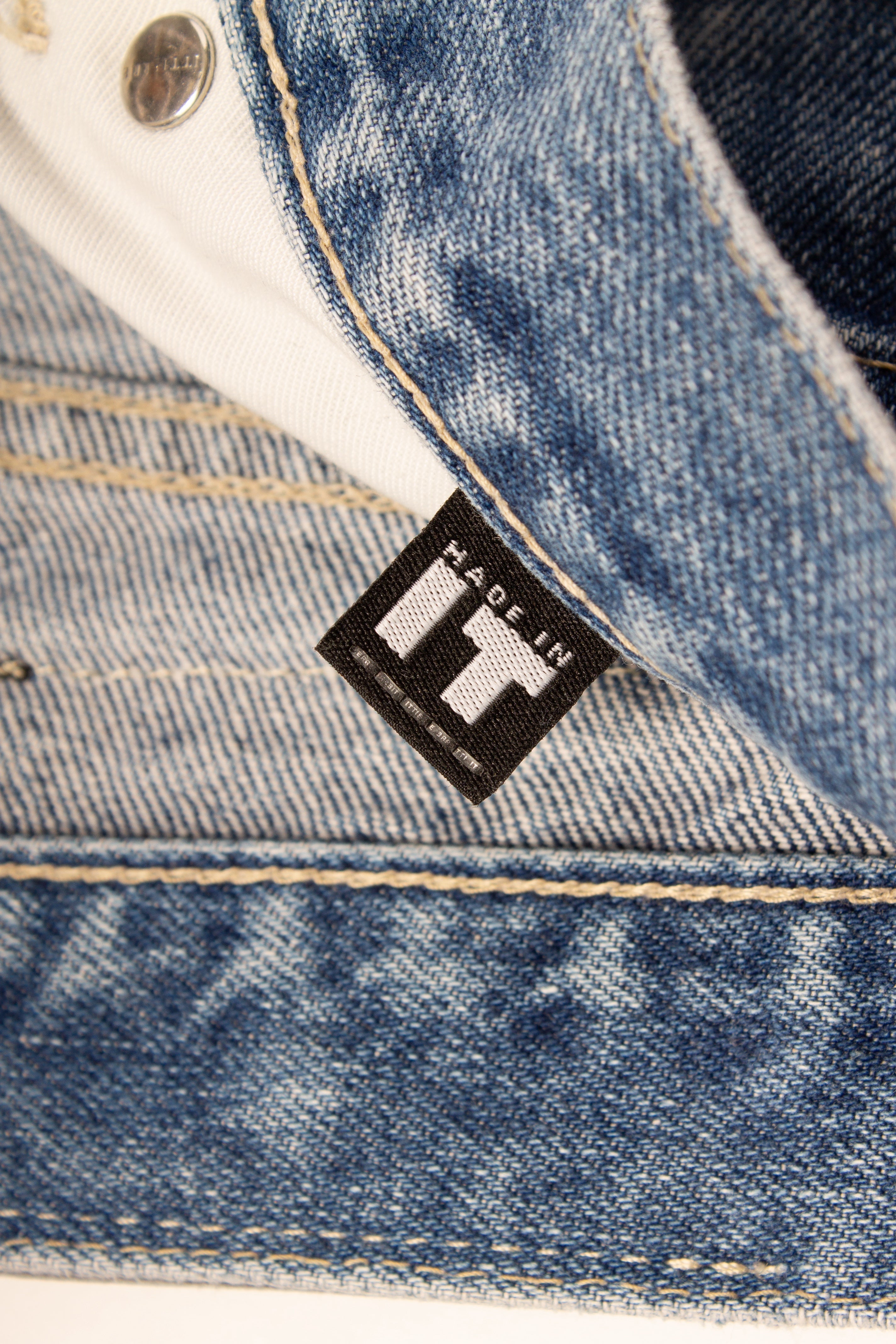 Versace 90s Blue Denim Pants