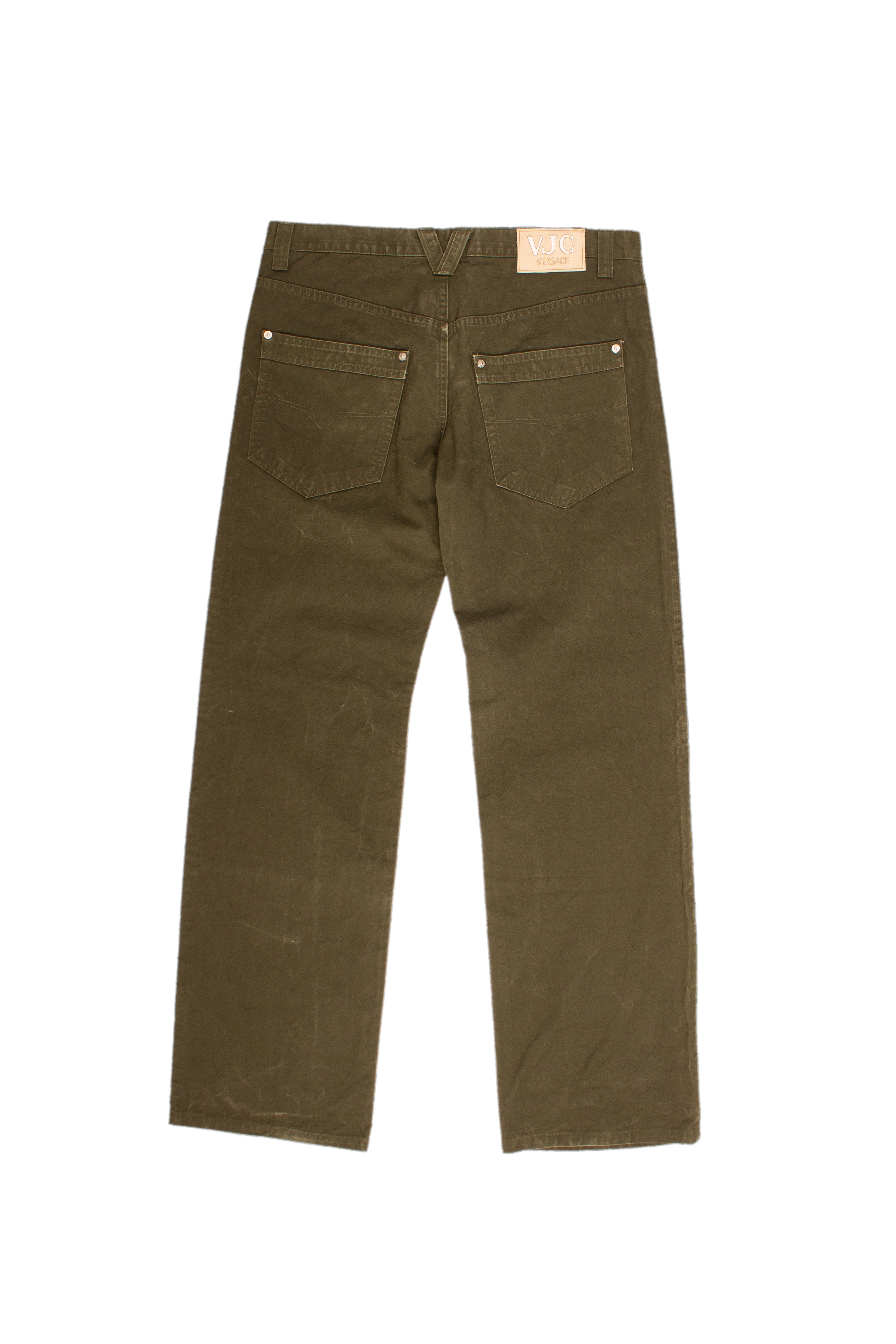 Versace Military Green Pants