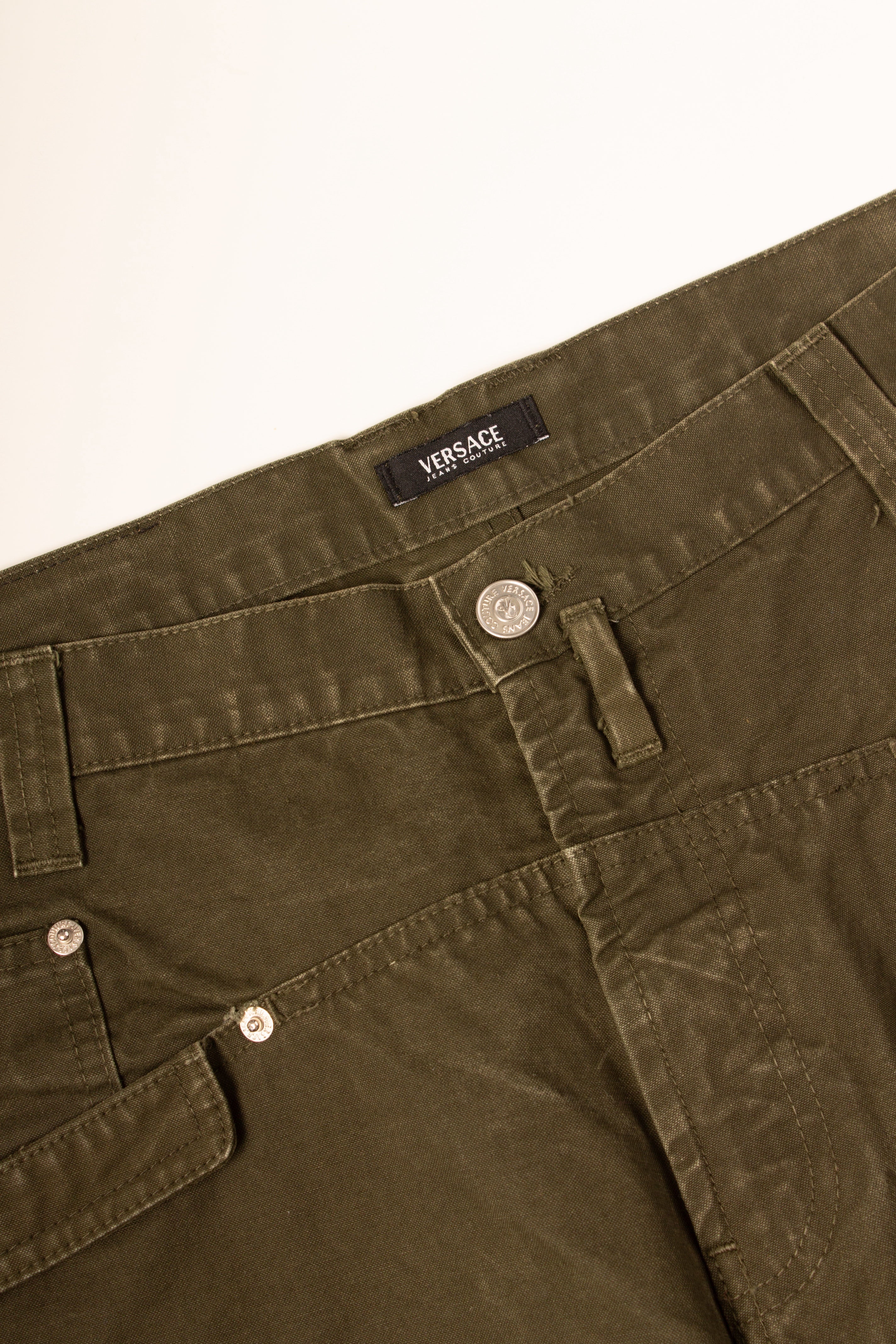Versace Military Green Pants