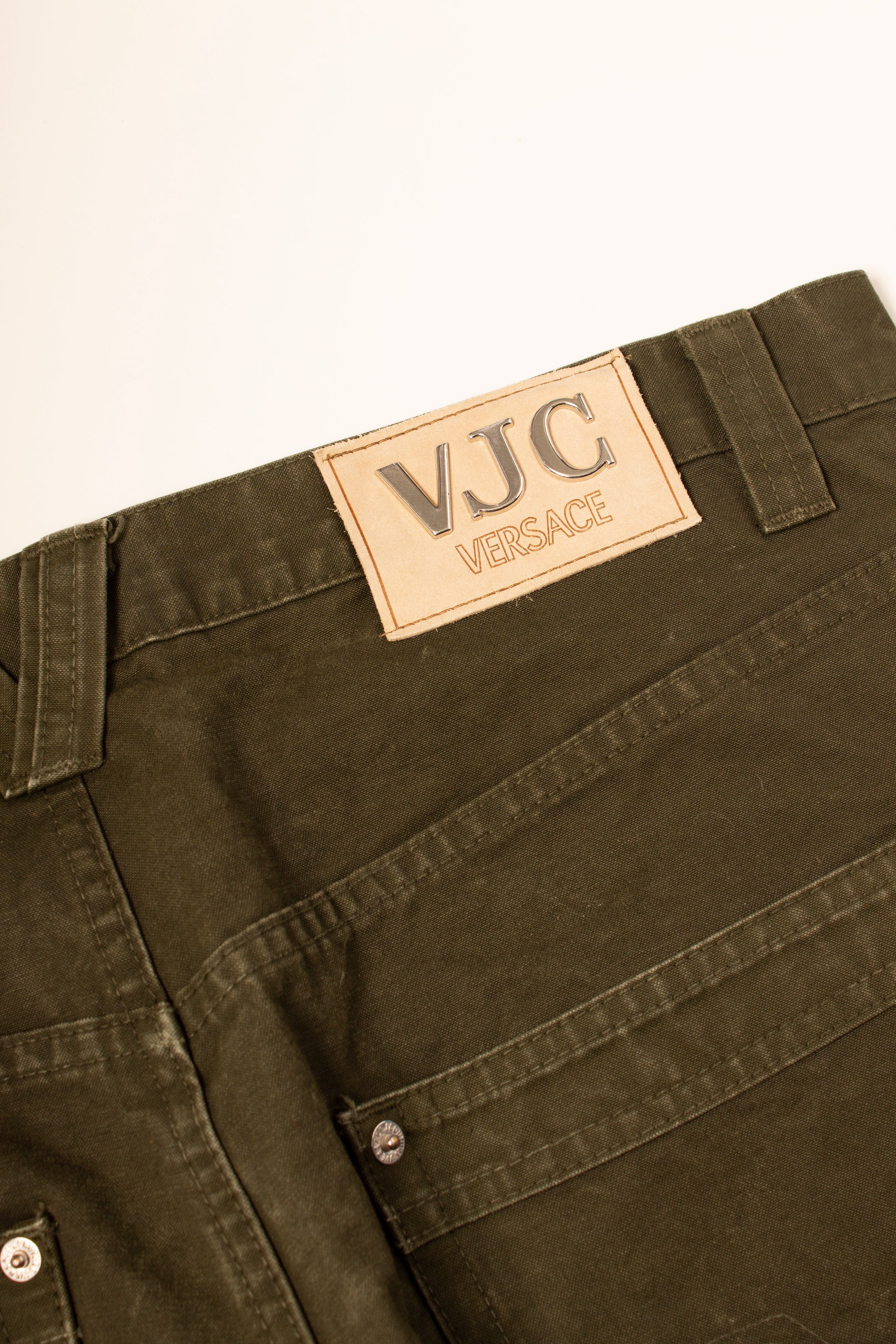 Versace Military Green Pants
