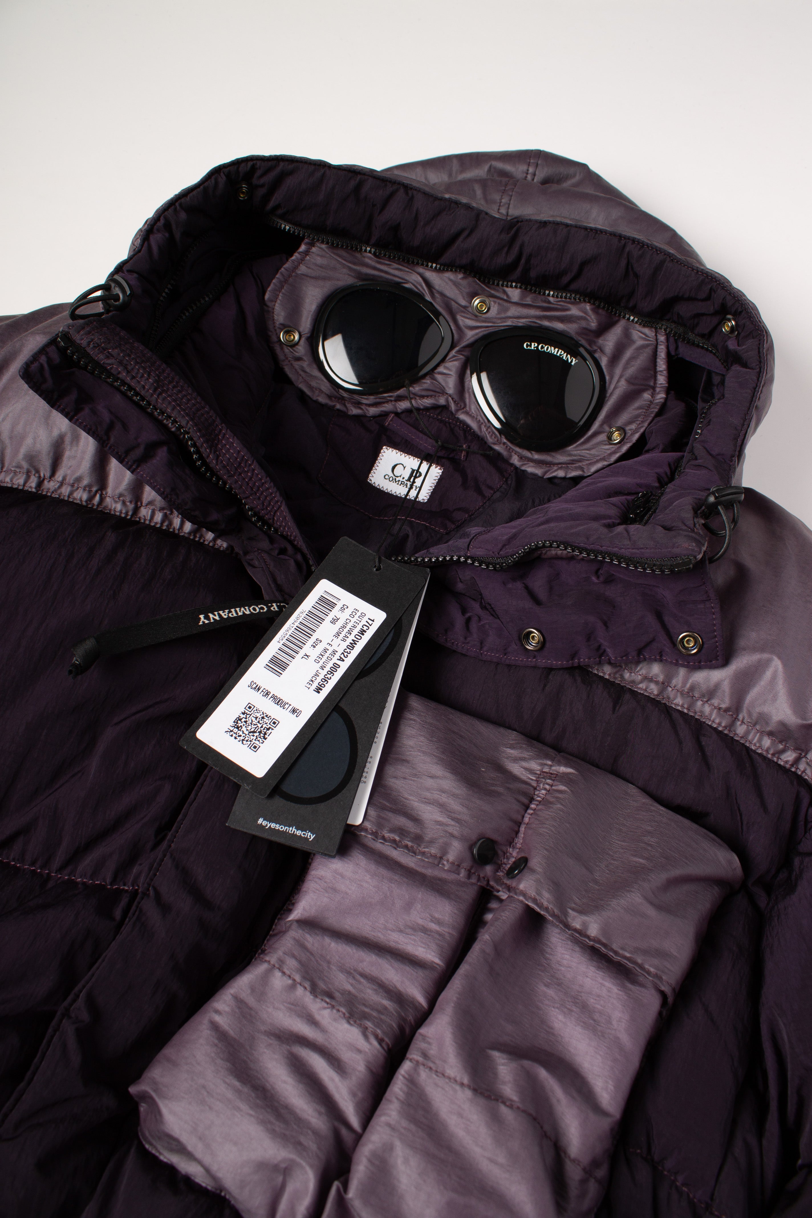 CP Company FW24 Goggle Puffer Jacket