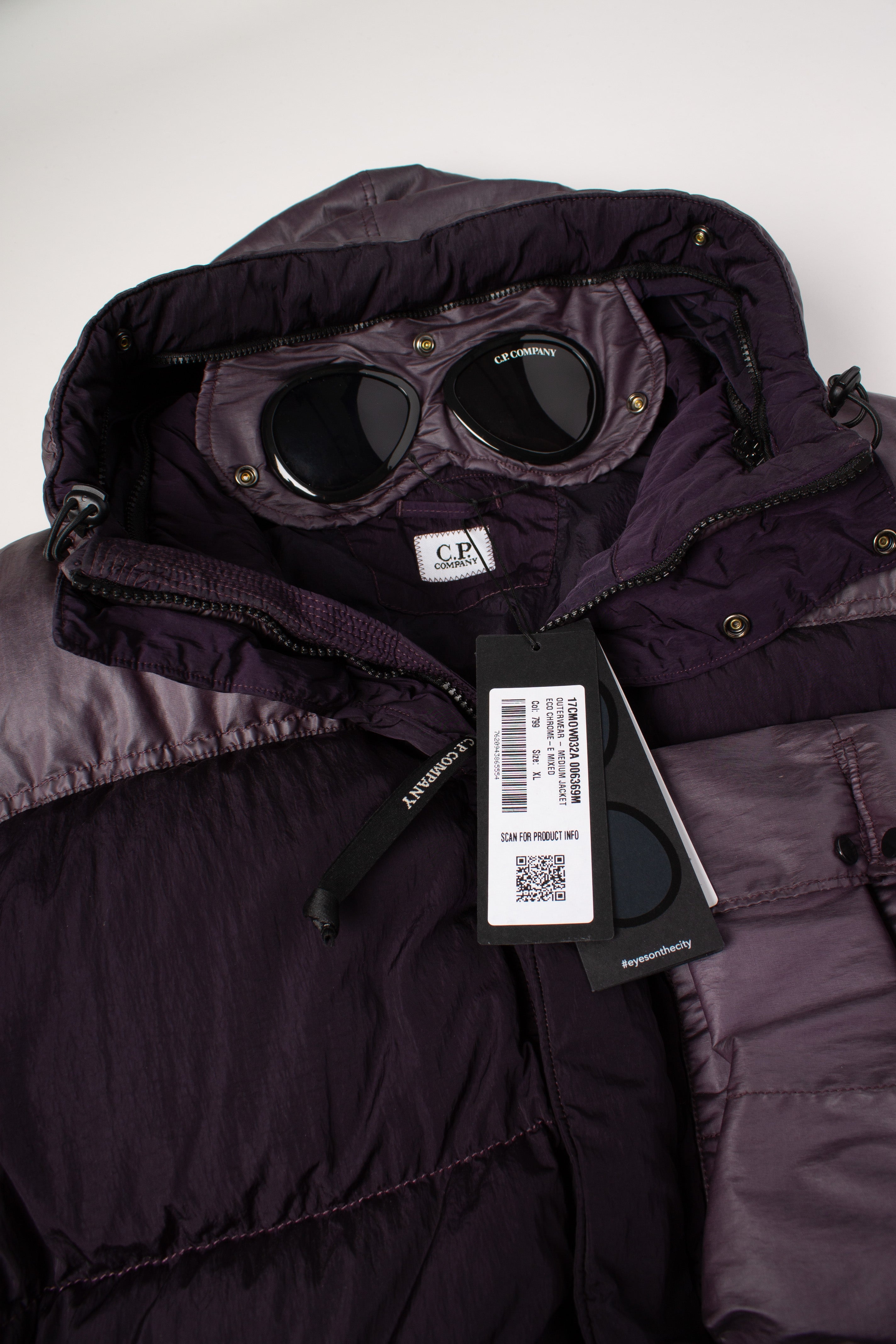 CP Company FW24 Goggle Puffer Jacket