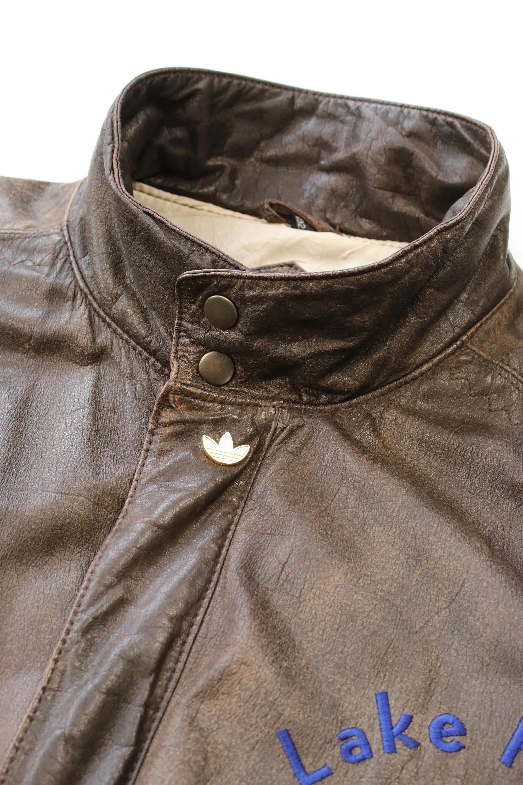 Adidas Lake Placid '32 Leather Jacket