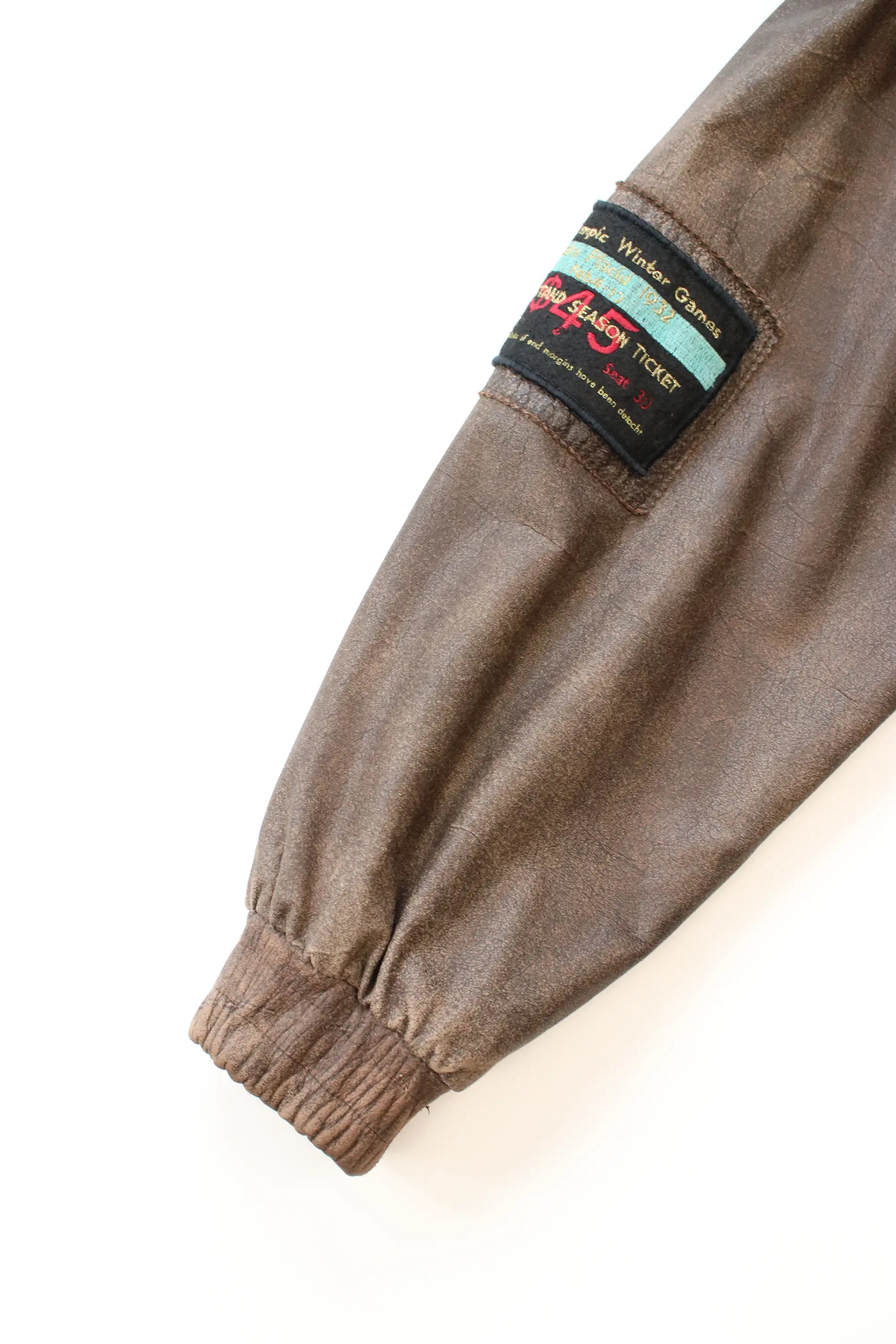 Adidas Lake Placid '32 Leather Jacket