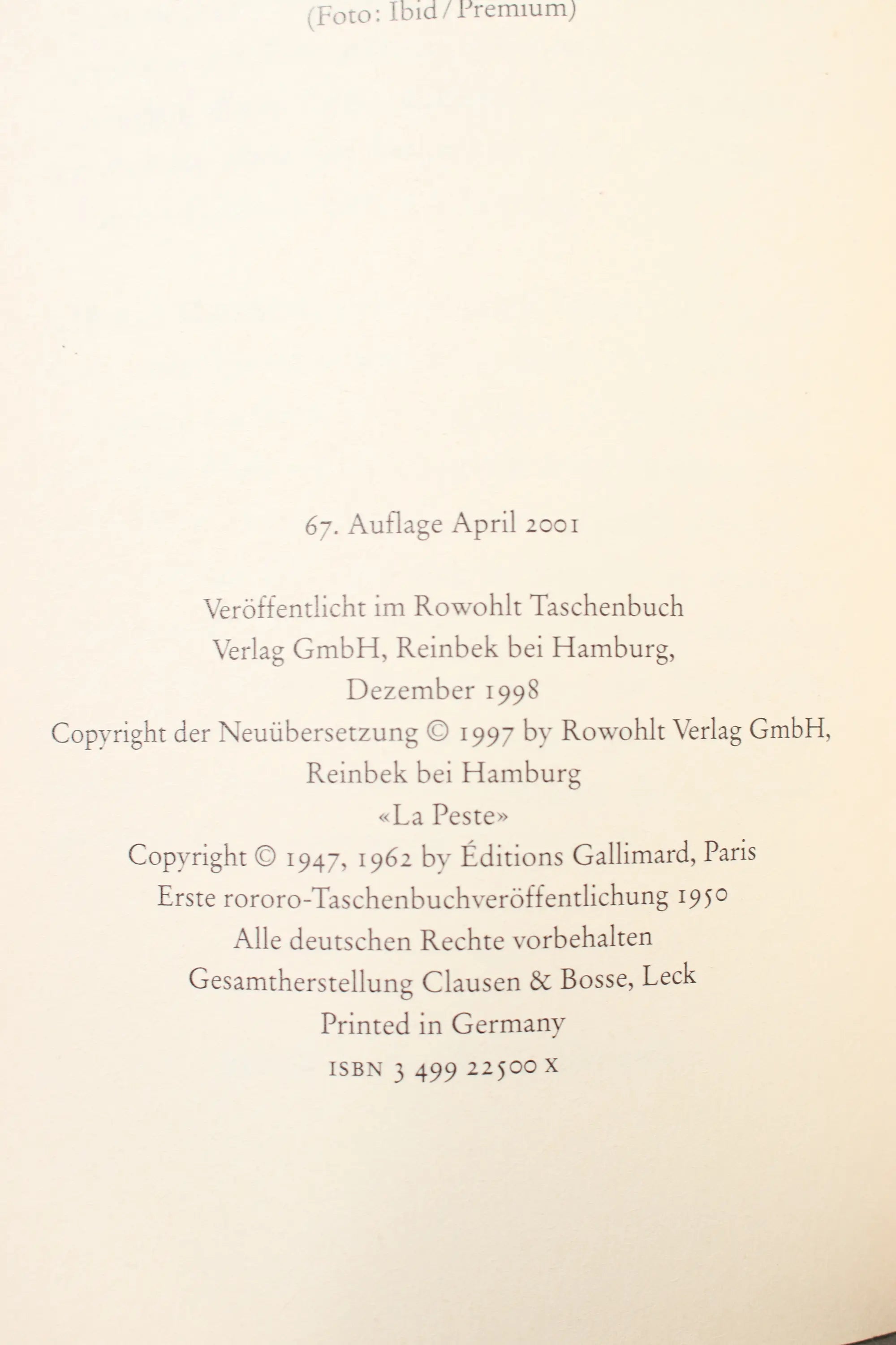 Albert Camus - Die Pest