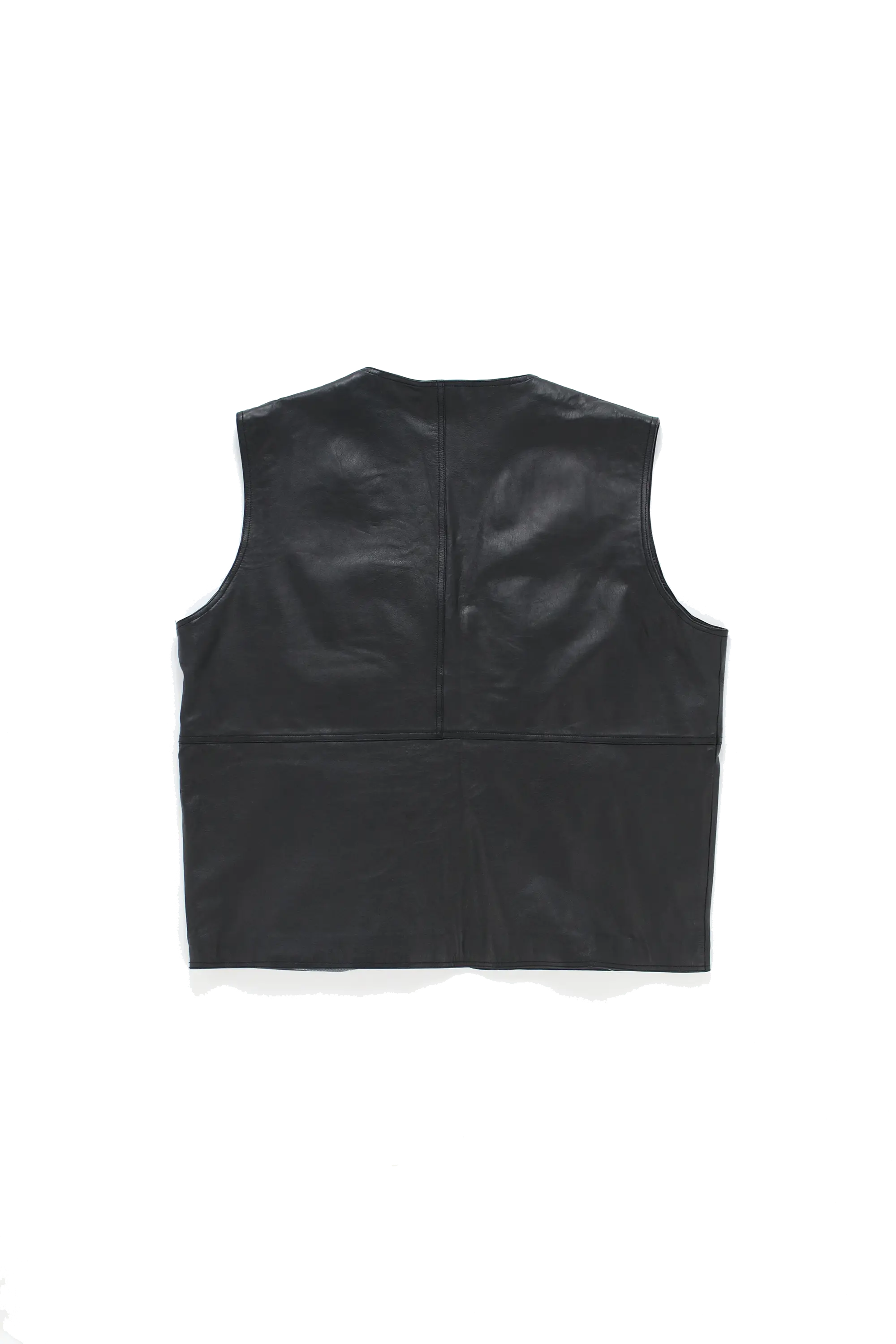 Multipocket Leather Vest