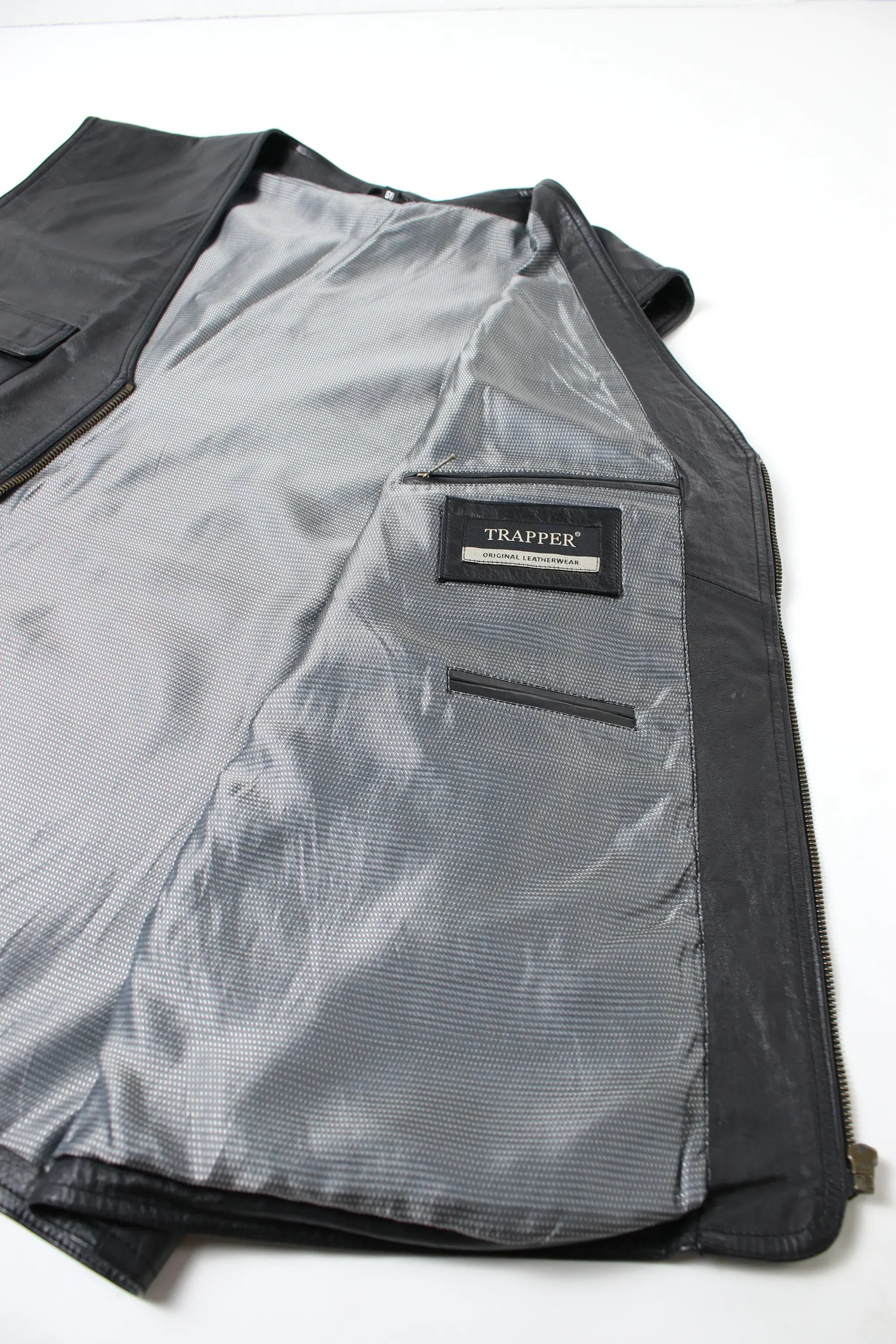 Multipocket Leather Vest