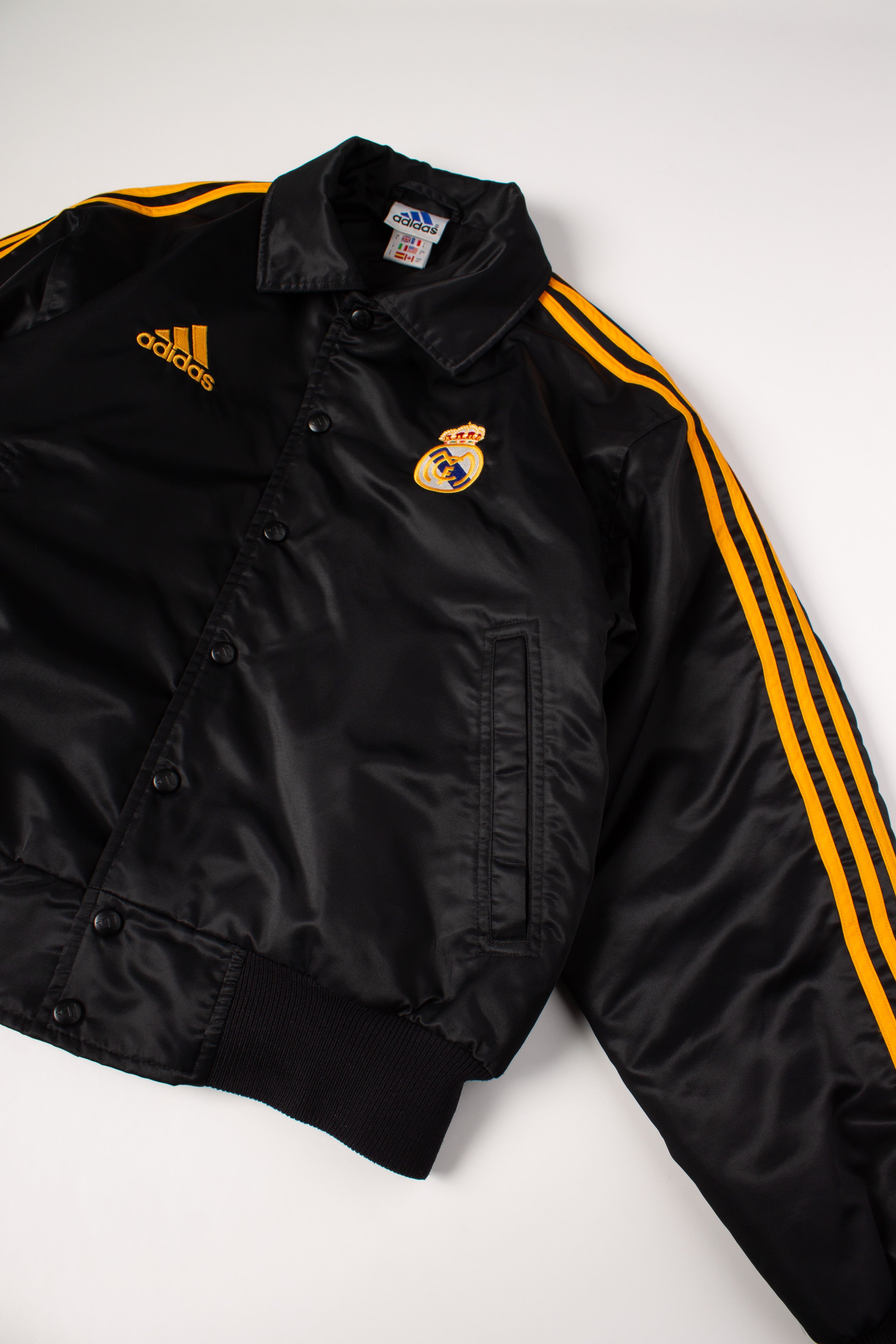 Adidas x Real Madrid 90s Bomberjacket black/orange