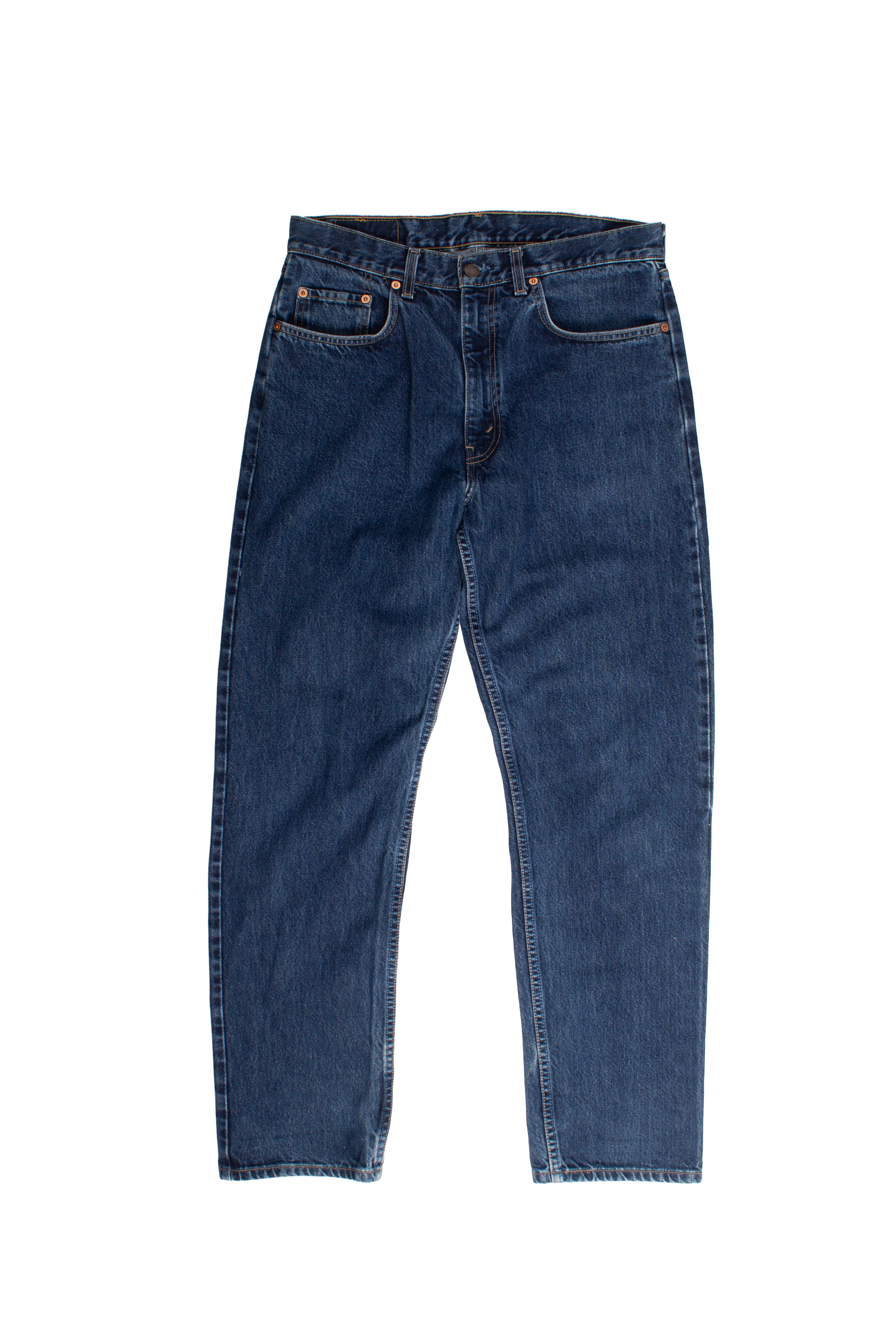 Levis 615 Orange Tab Y2K Blue Denim
