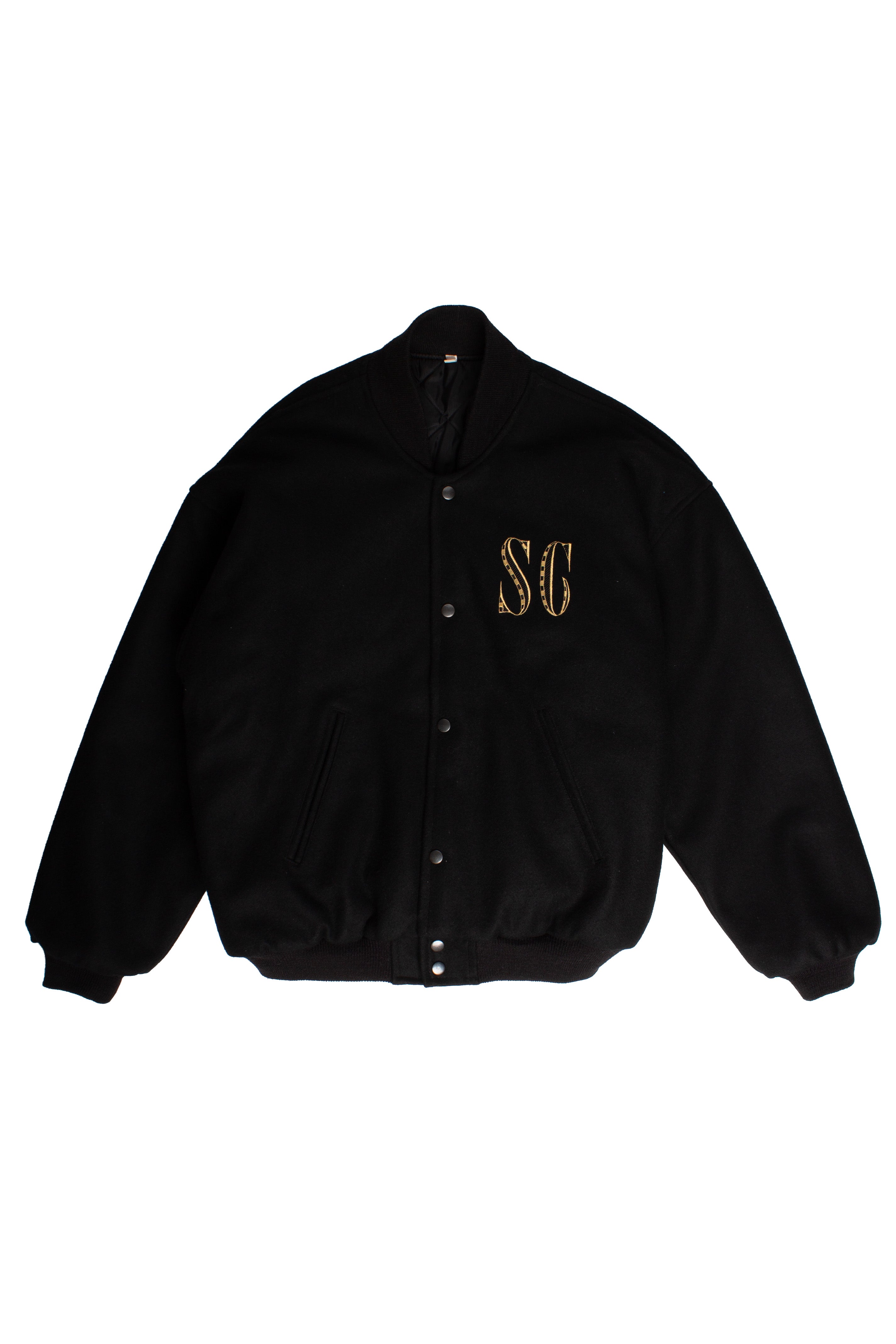 Vintage 90s Southern Comfort Wool Bomberjacket