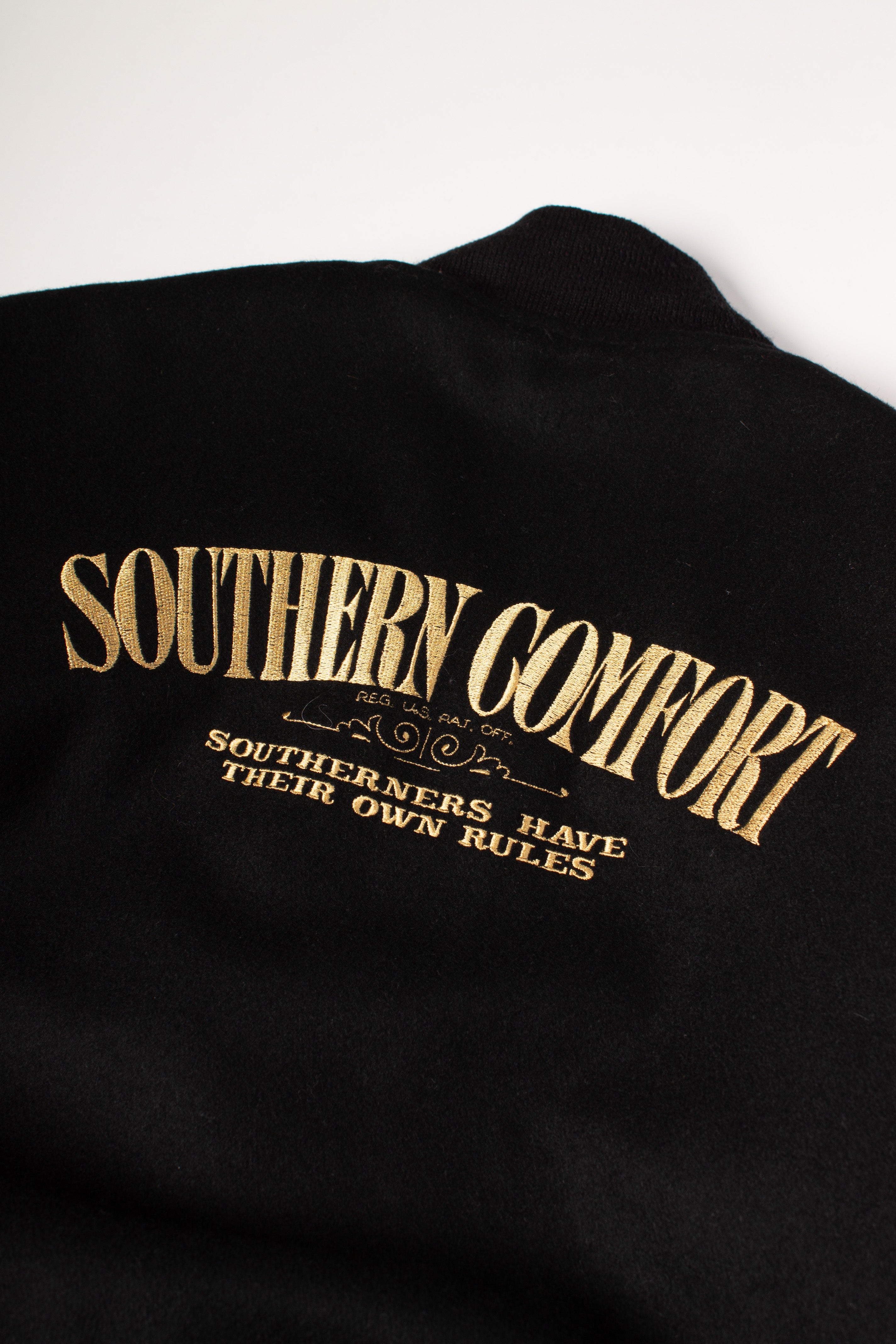 Southern Comfort 90s Wool Bomberjacket