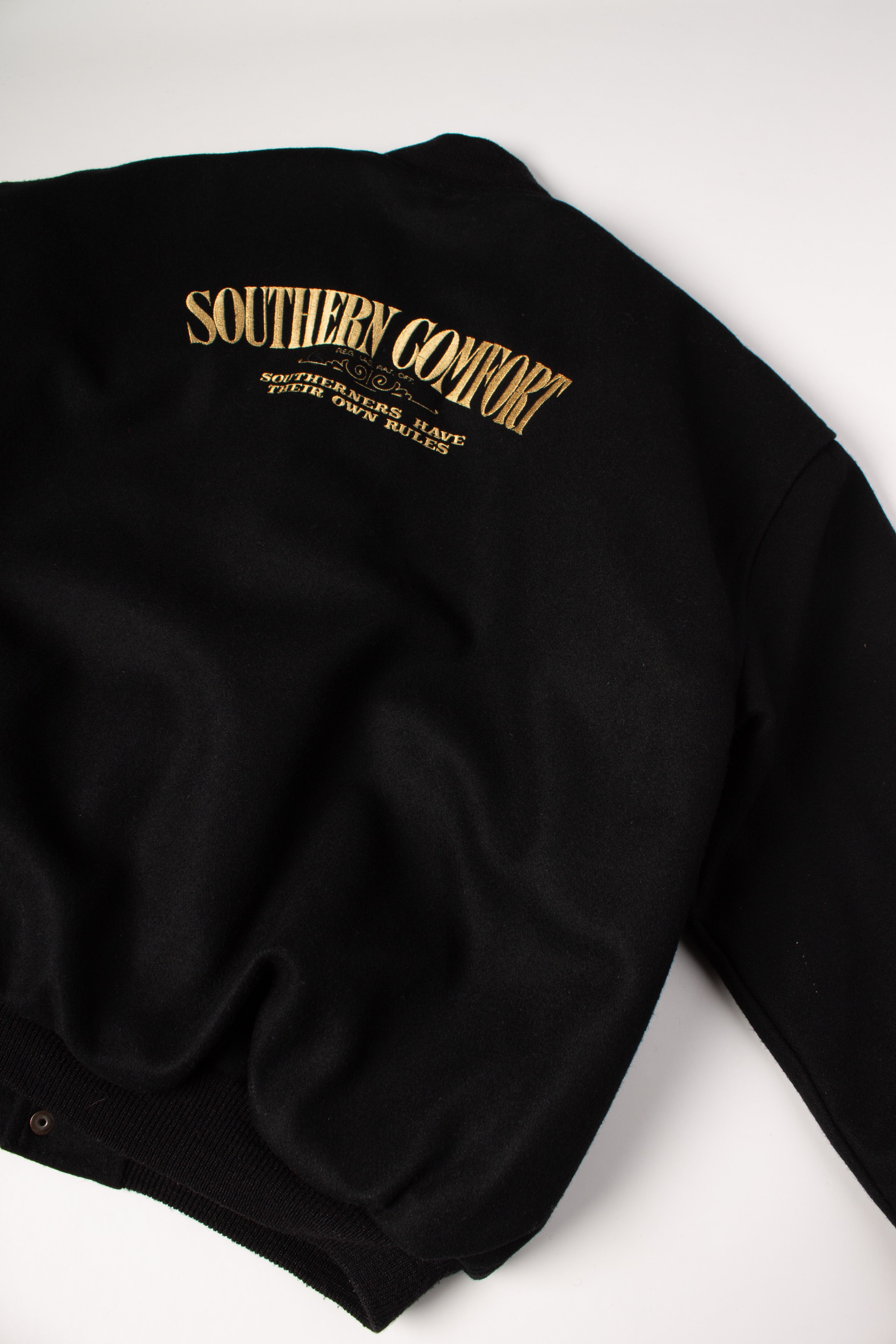 Southern Comfort 90s Wool Bomberjacket