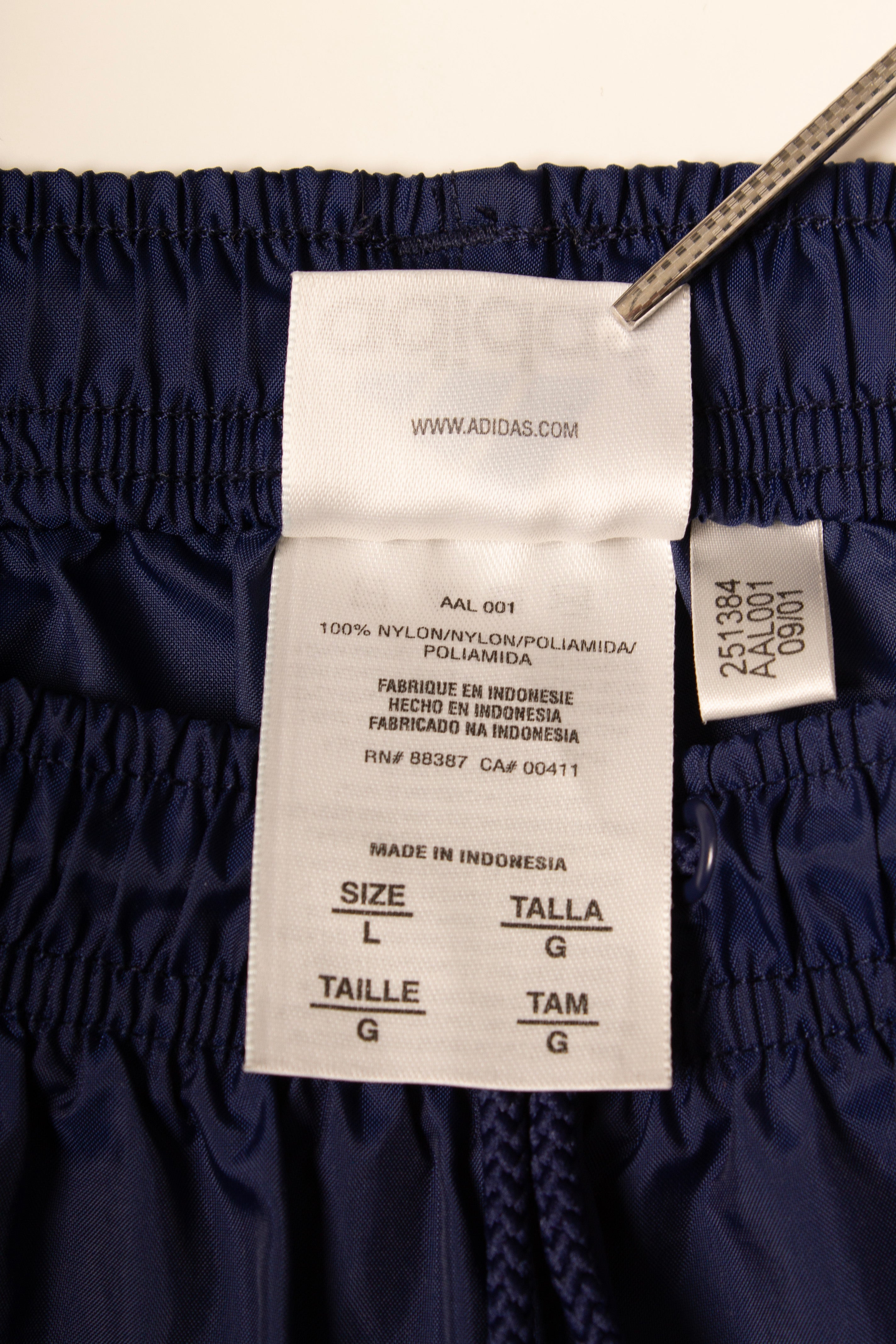 Adidas 2001 Nylon Trackpants