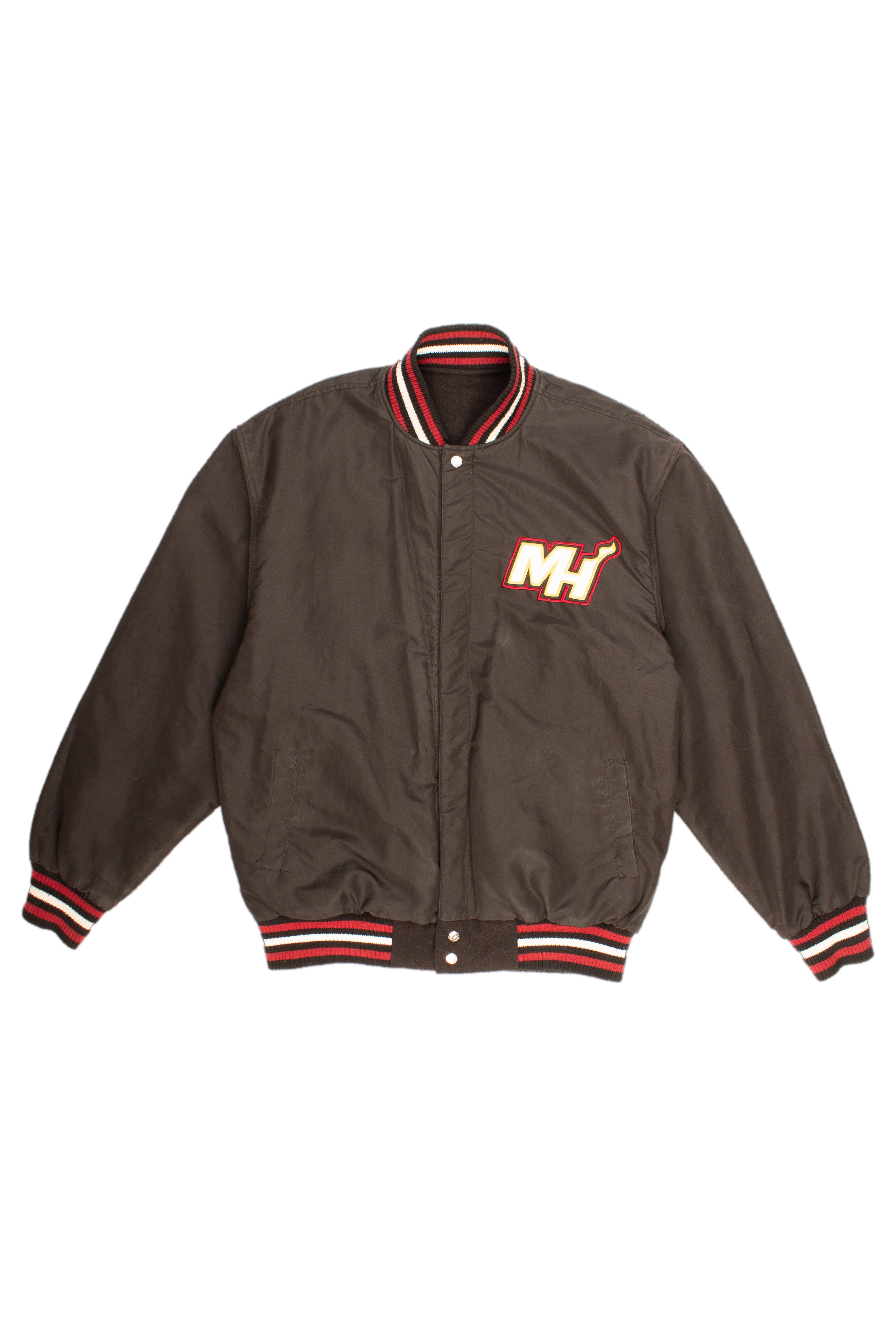 Jeff Hamilton Miami Heat Reversible Jacket L