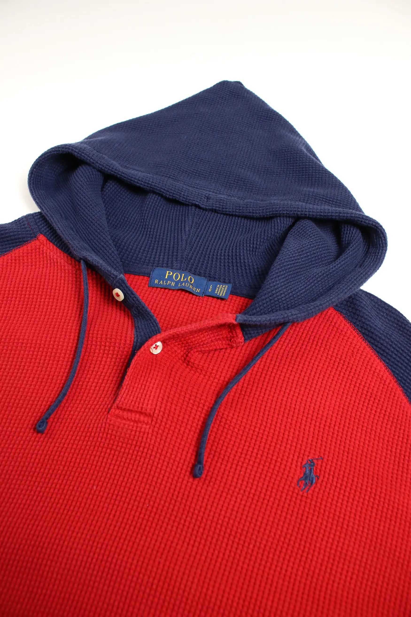 Ralph Lauren Waffle Knit Hoodie