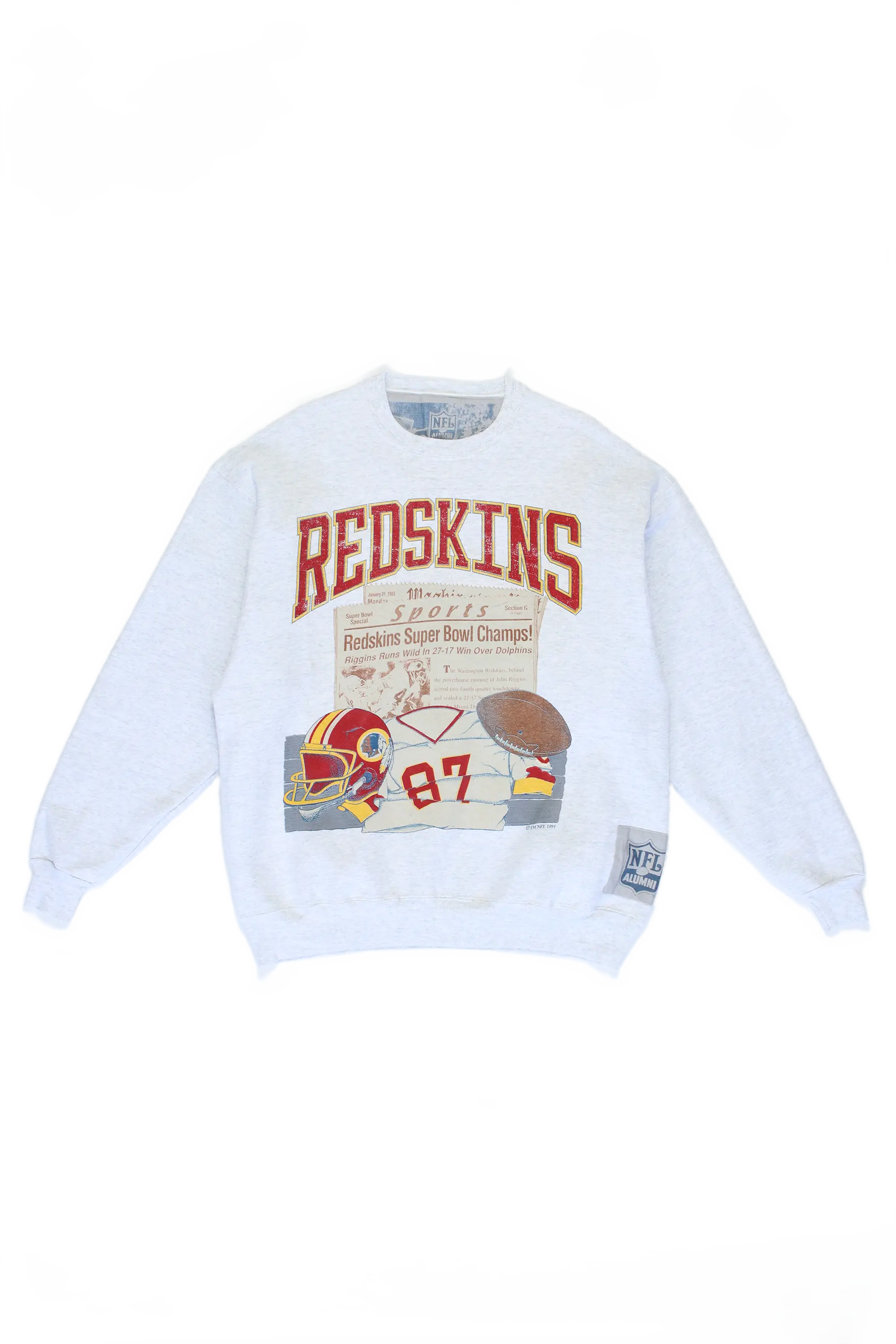 Redskins '91 Championship Sweater