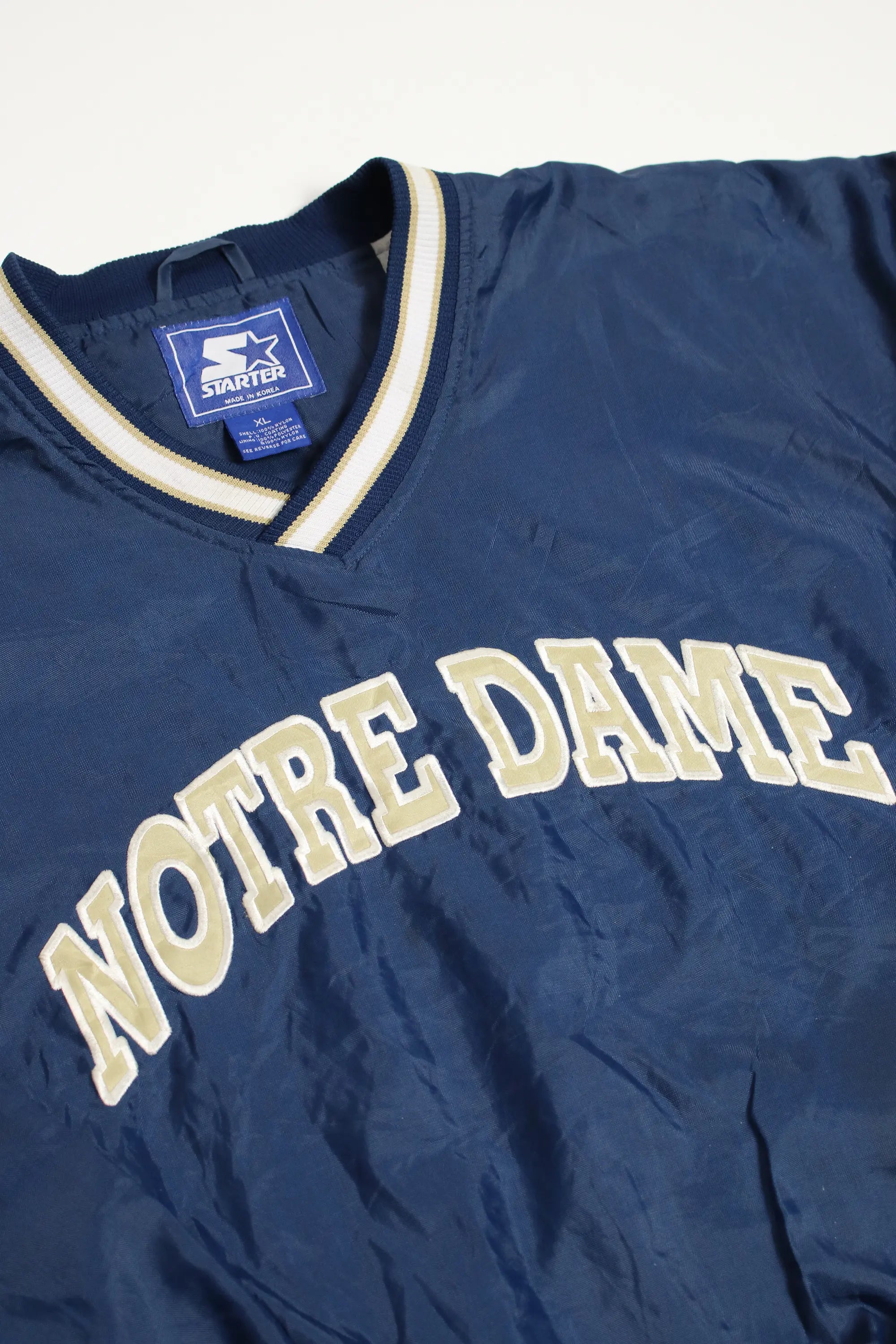 Starter Notre Dame Pullover Jacket